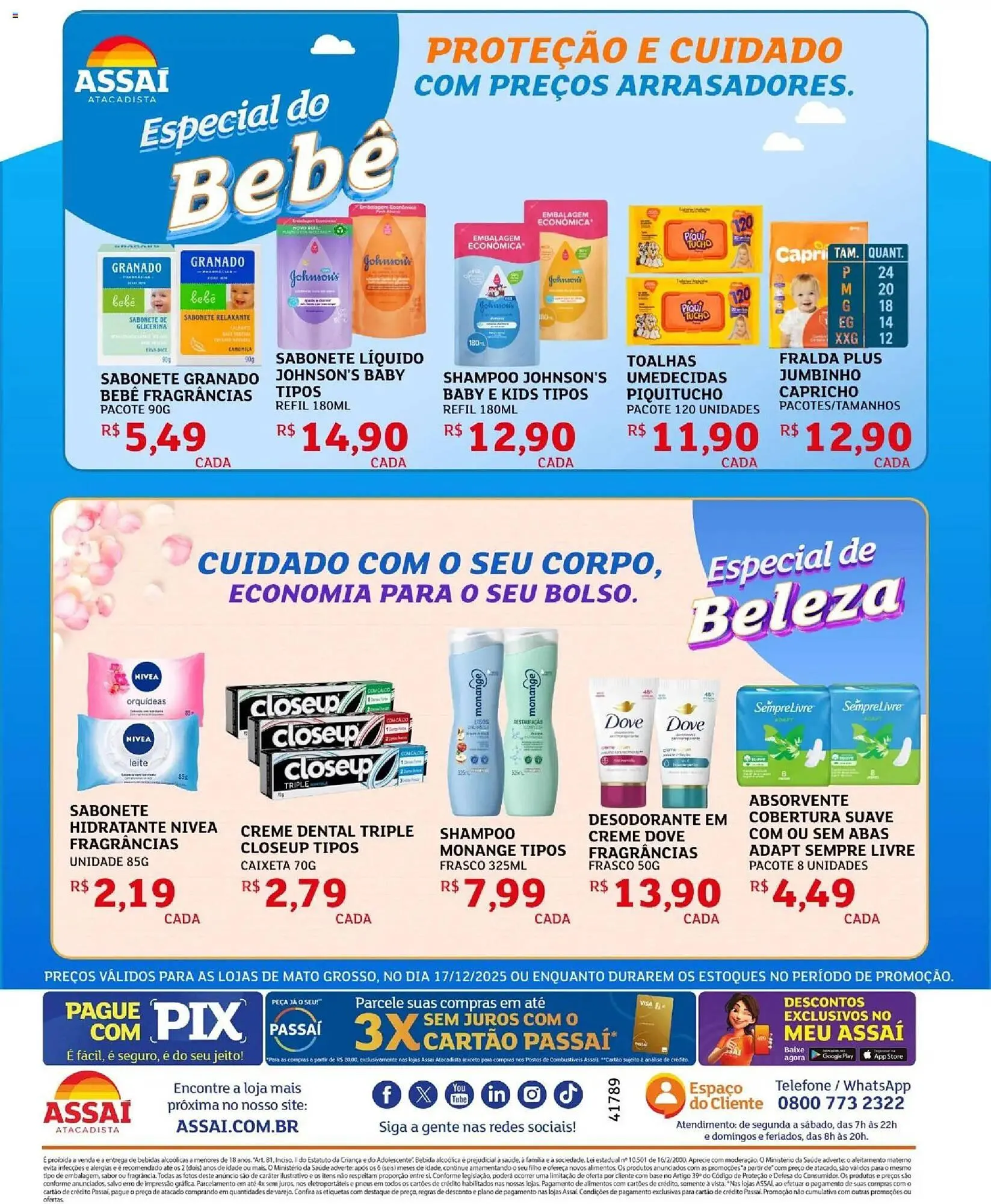 Encarte de Encarte Assaí Atacadista 17 de dezembro até 17 de dezembro 2025 - Pagina 2