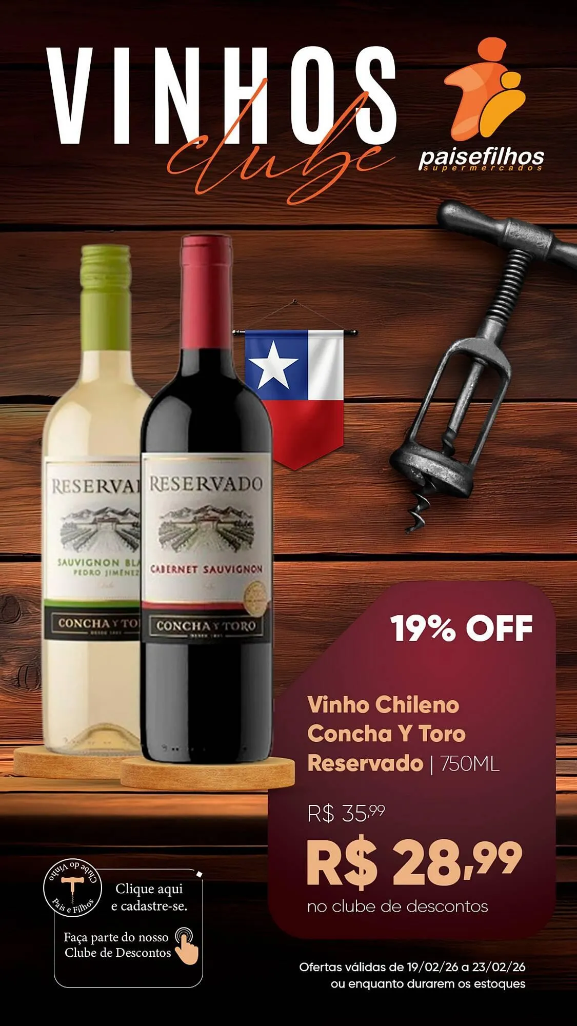 Encarte de Catálogo Pais e Filhos Supermercados 20 de fevereiro até 23 de fevereiro 2026 - Pagina 3