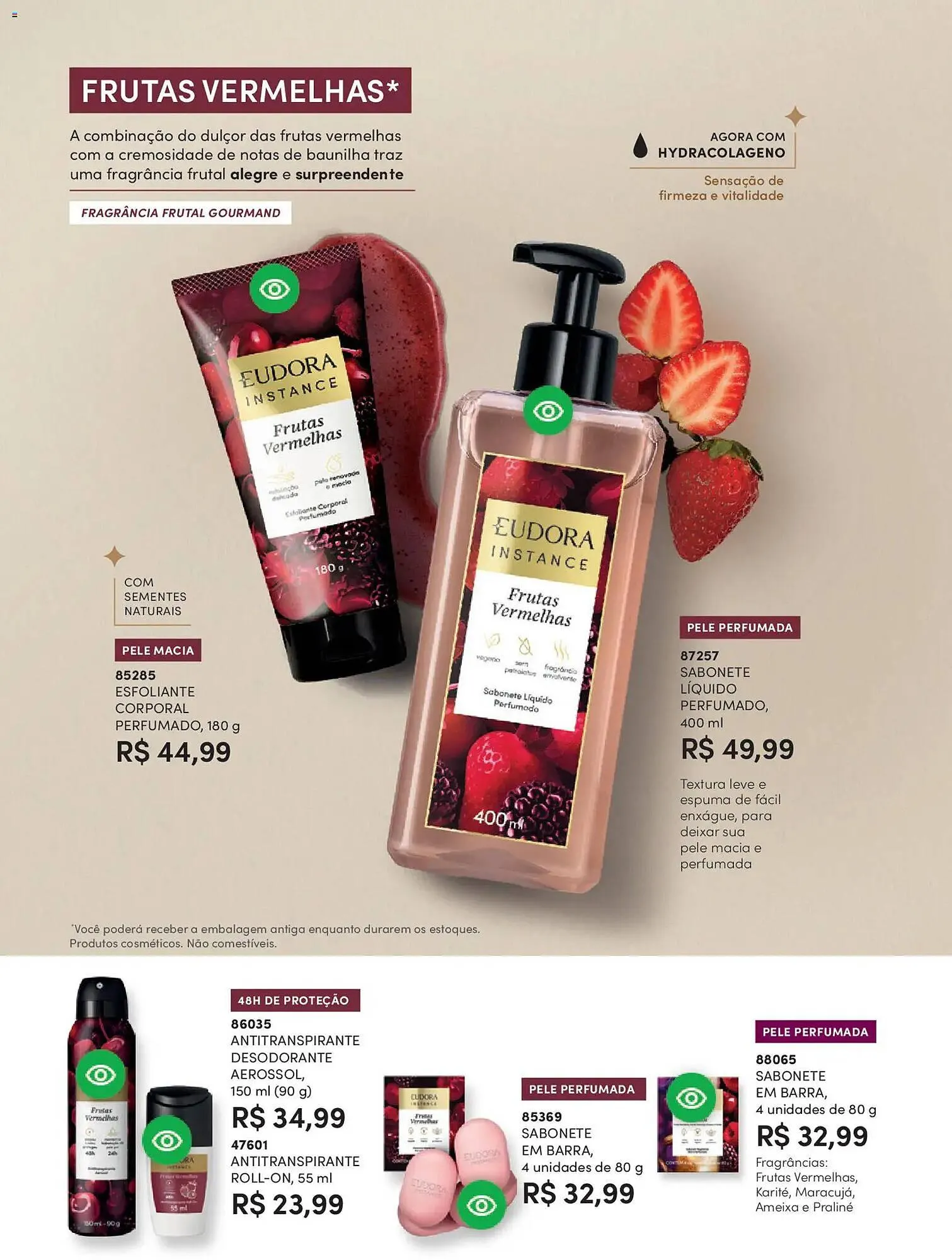 Encarte de Catálogo Eudora 23 de abril até 15 de junho 2026 - Pagina 108