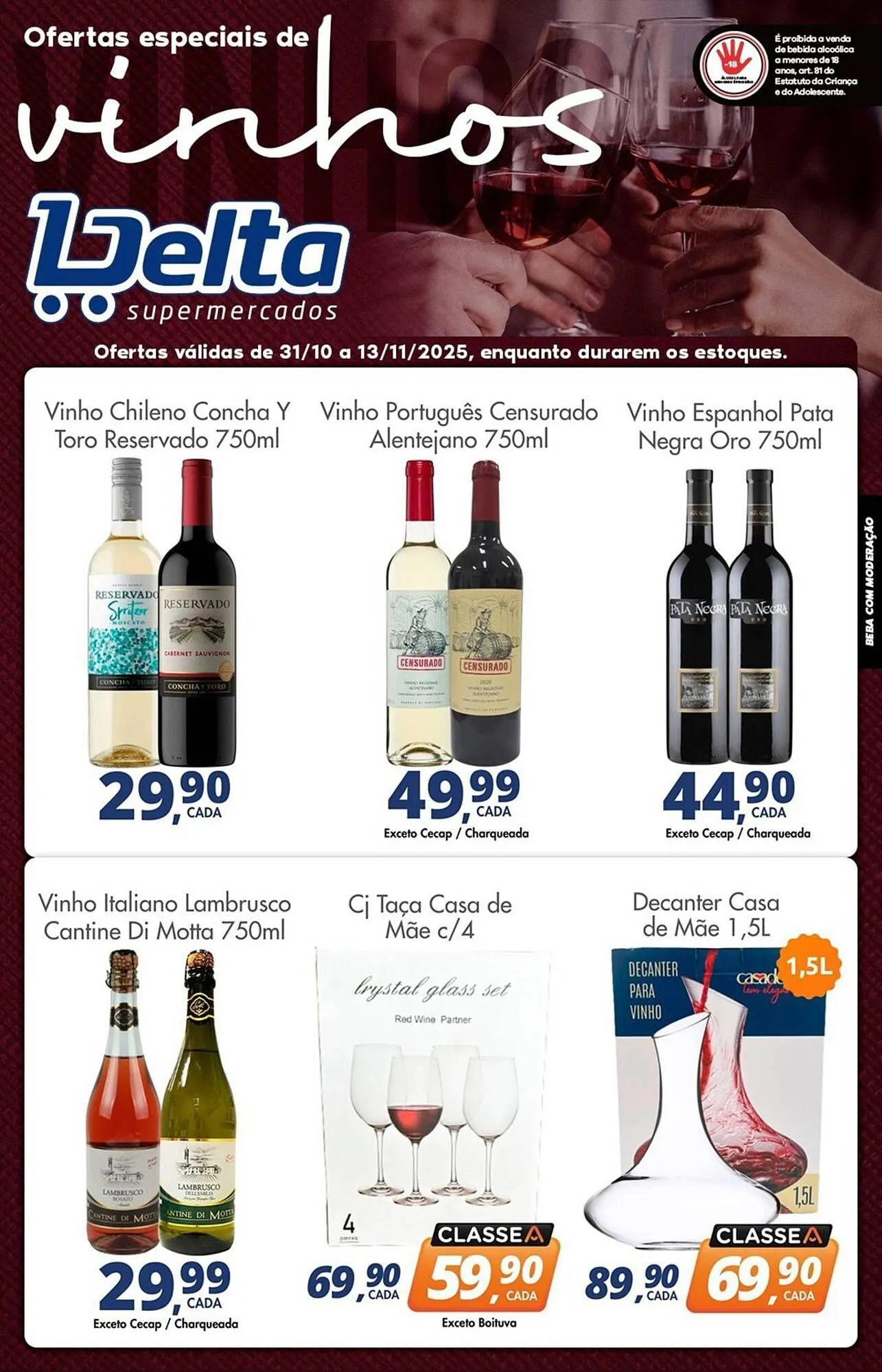 Encarte de Catálogo Delta Supermercados 31 de outubro até 13 de novembro 2025 - Pagina 2