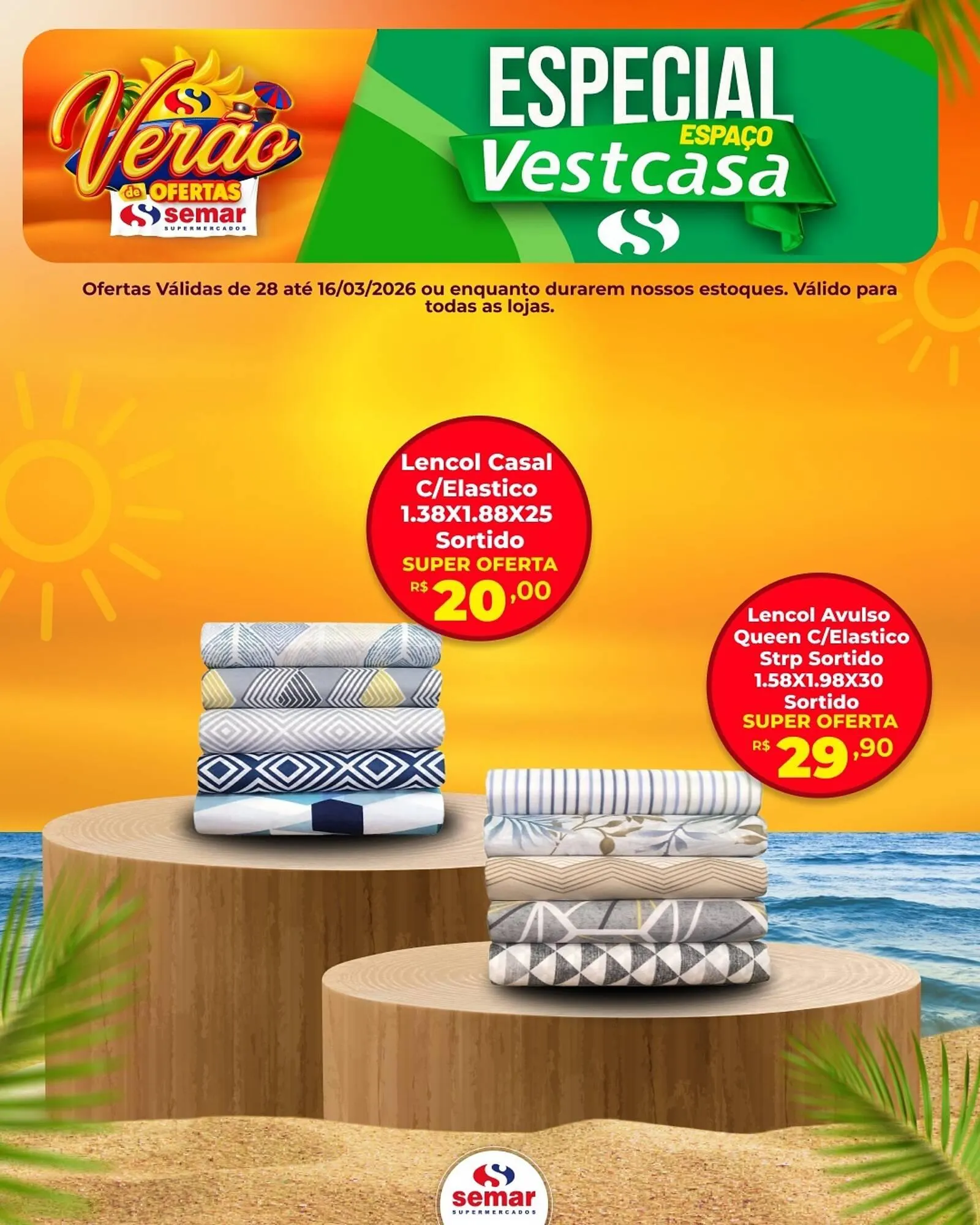 Encarte de Folheto Semar Supermercado 9 de março até 16 de março 2026 - Pagina 3