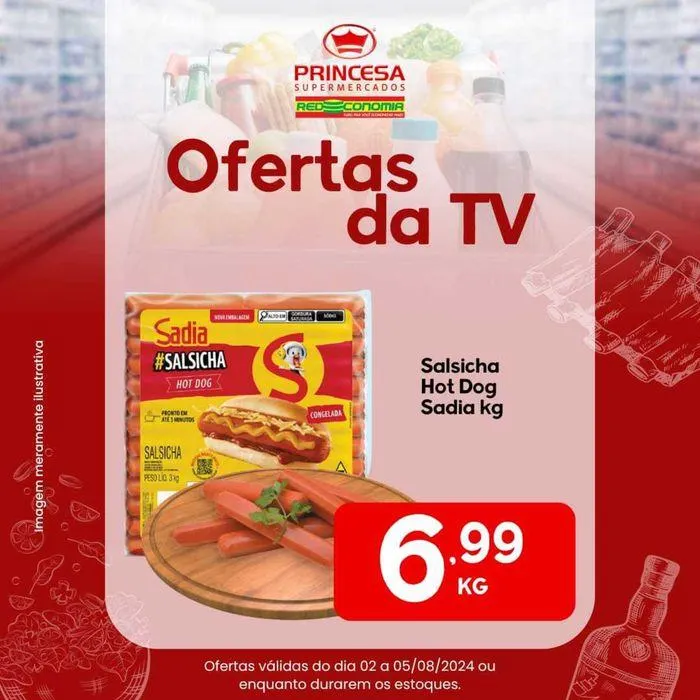 Encarte de Ofertas Princesa Supermercados 5 de agosto até 5 de agosto 2024 - Pagina 7