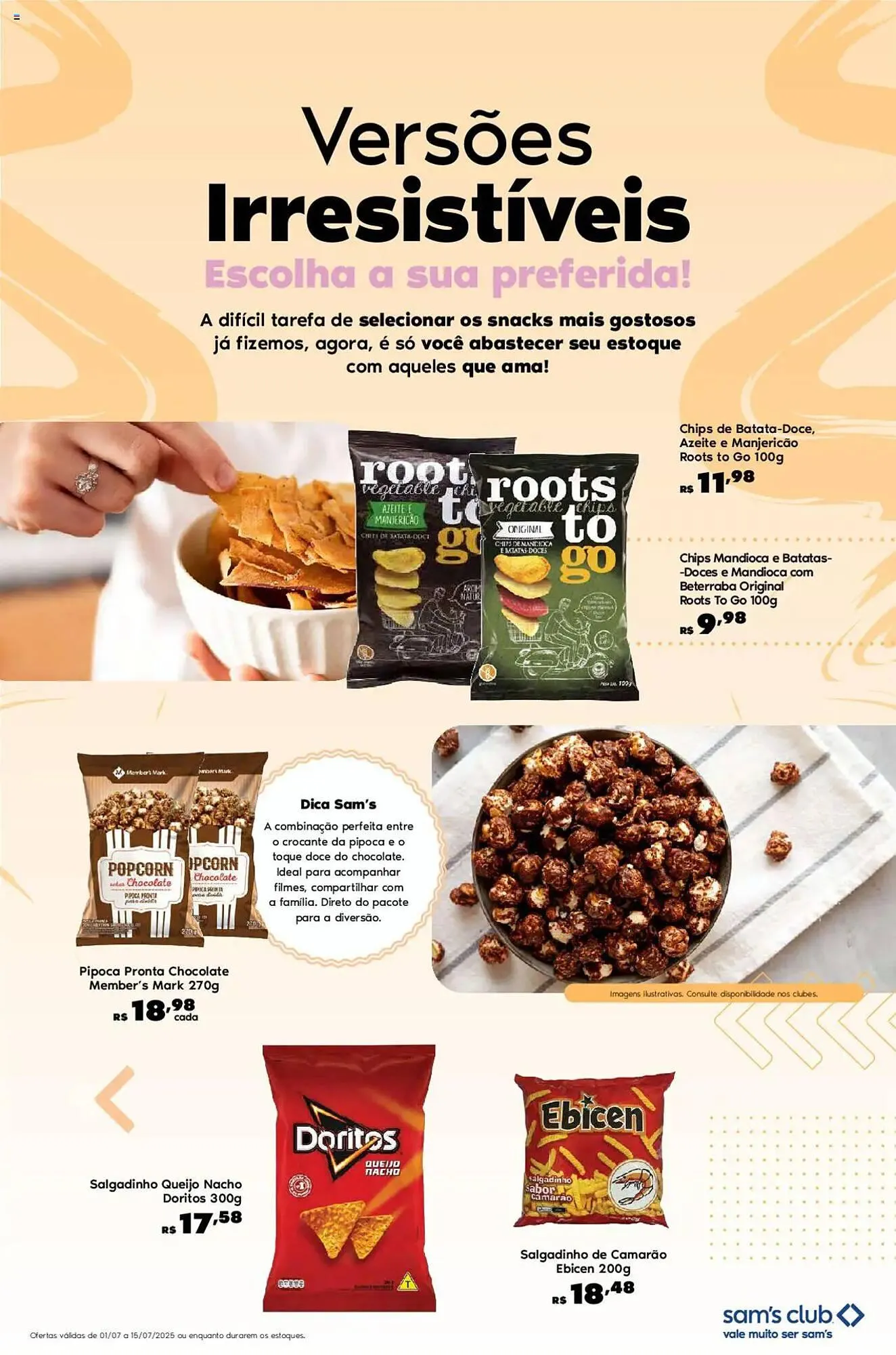 Encarte de Catálogo Sam's Club 7 de julho até 15 de julho 2025 - Pagina 9