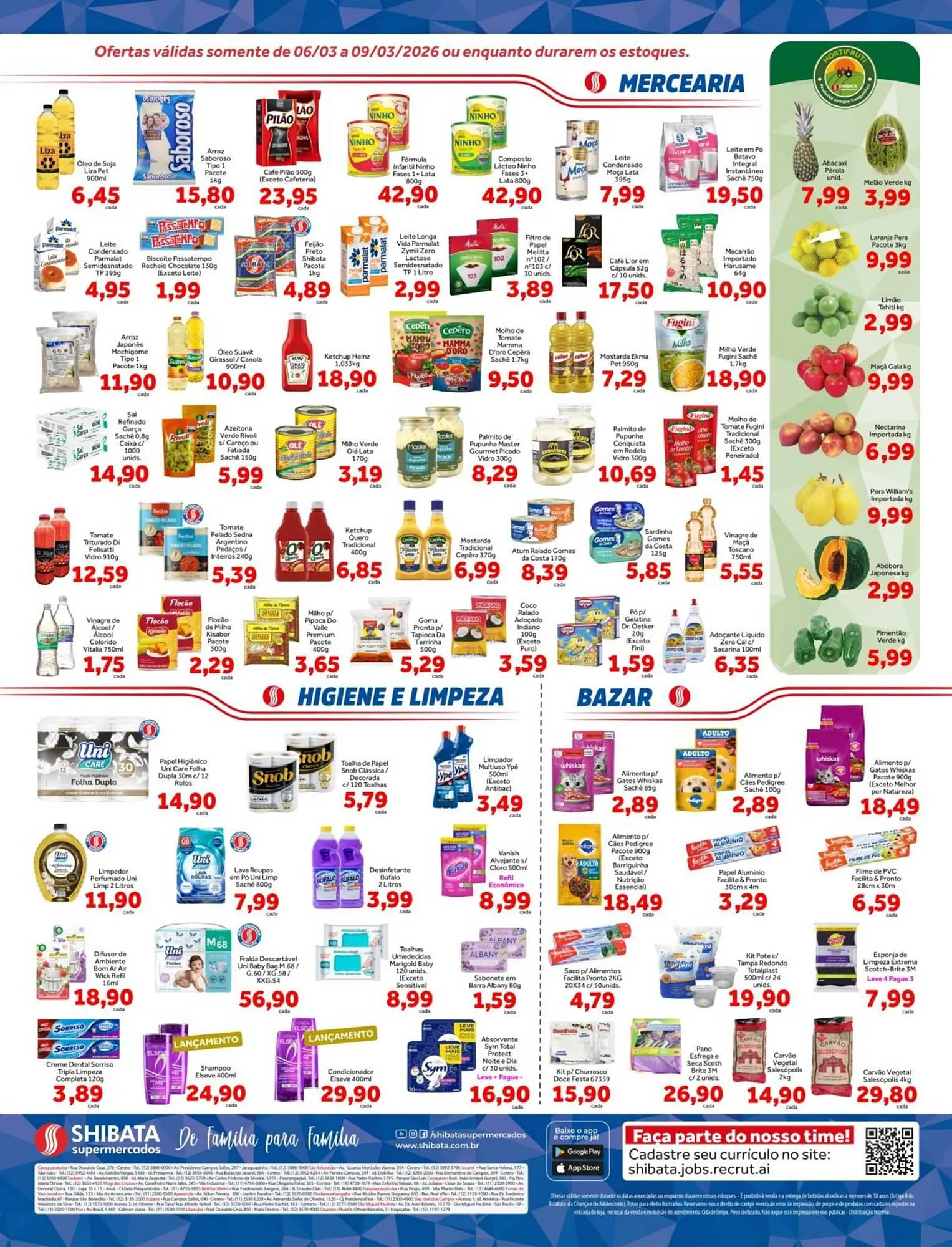 Encarte de Folheto Shibata Supermercados 9 de março até 12 de março 2026 - Pagina 2
