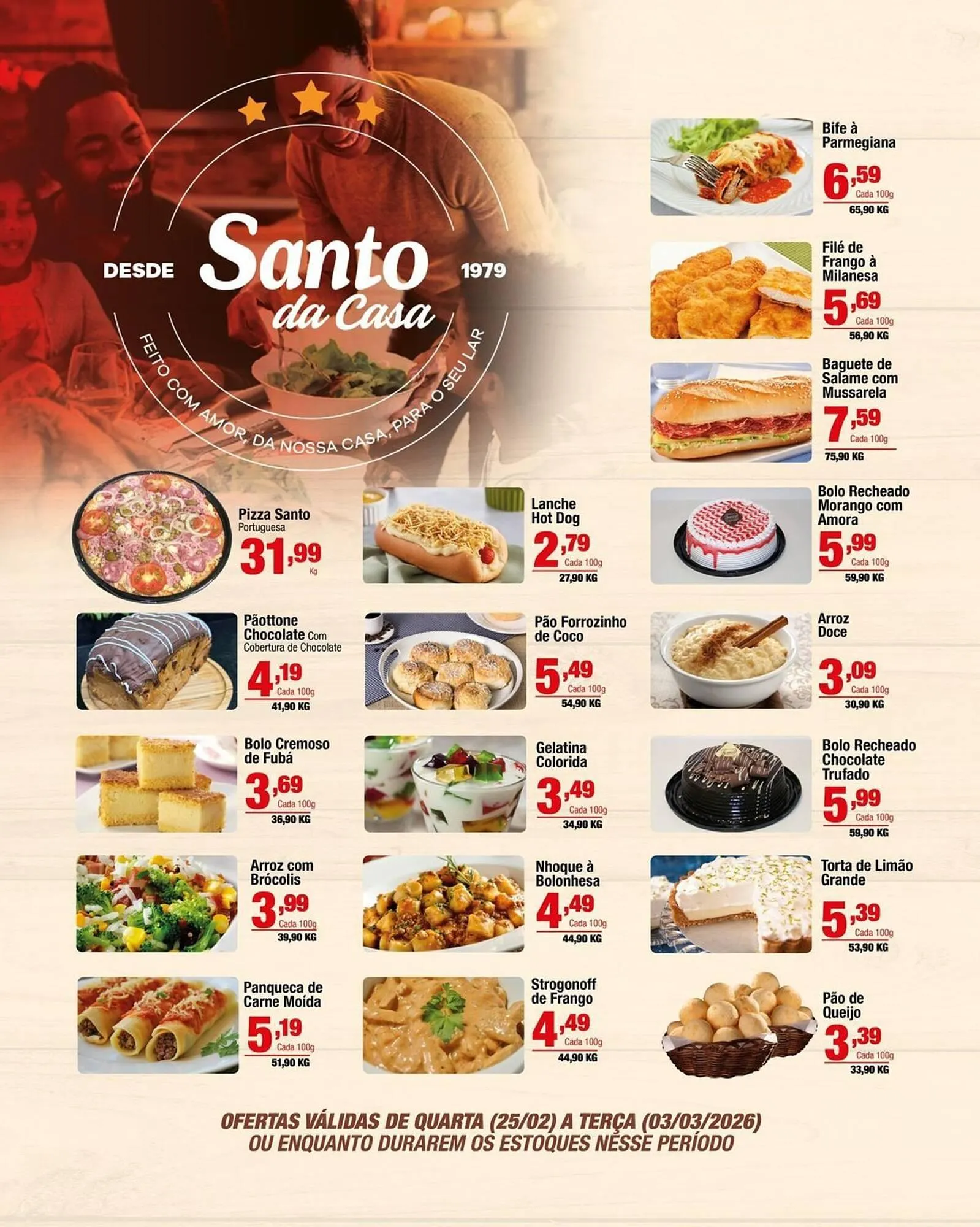 Encarte de Catálogo Santo Supermercados 26 de fevereiro até 3 de março 2026 - Pagina 4