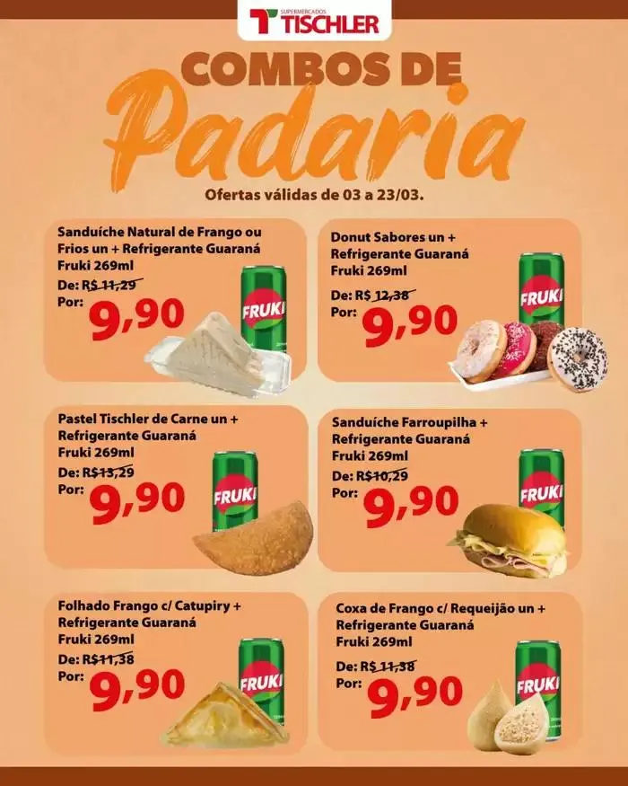 Encarte de Encarte Supermercados Tischler 3 de março até 16 de março 2025 - Pagina 8