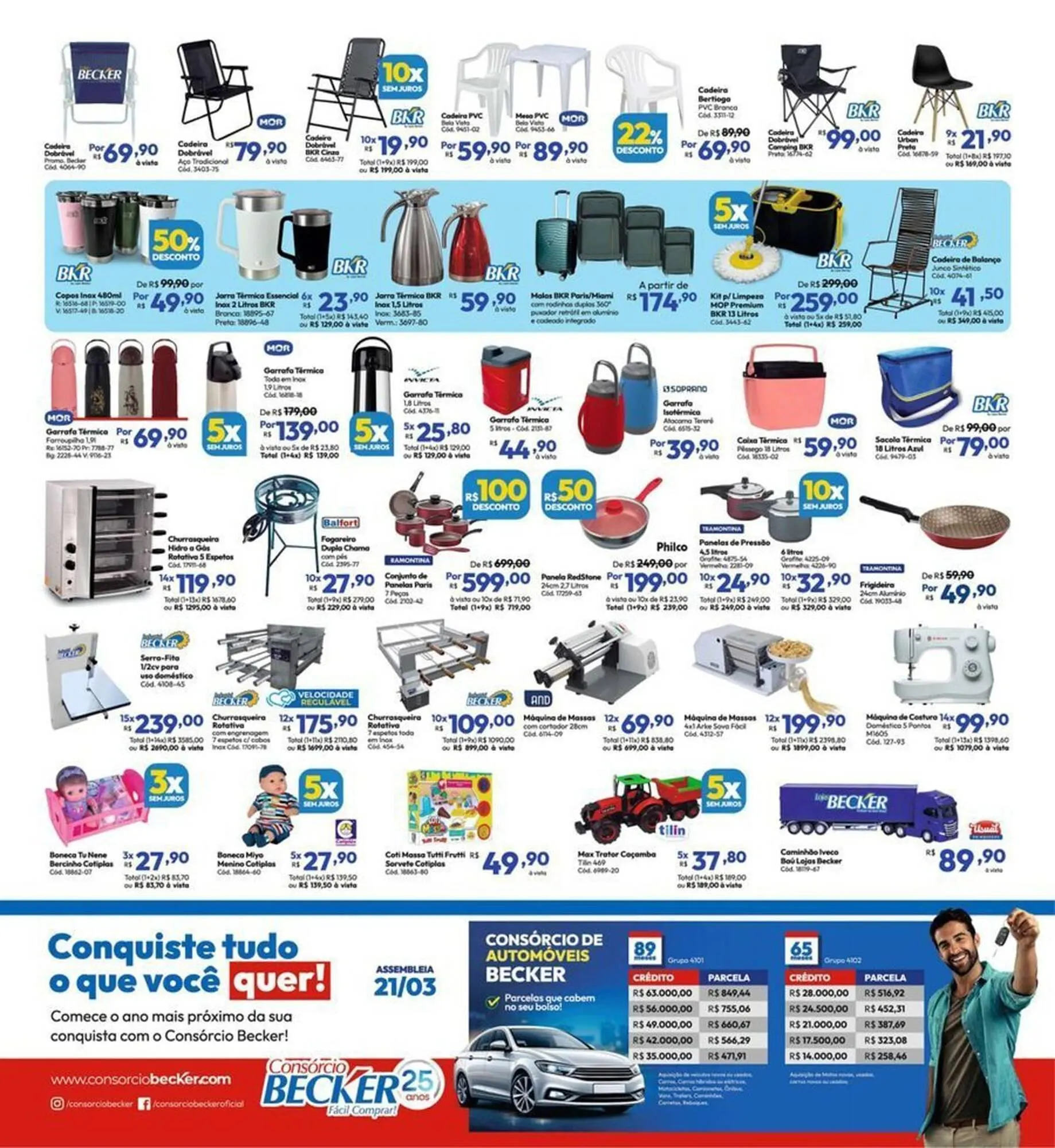 Encarte de Folheto Lojas Becker 1 de março até 31 de março 2026 - Pagina 6