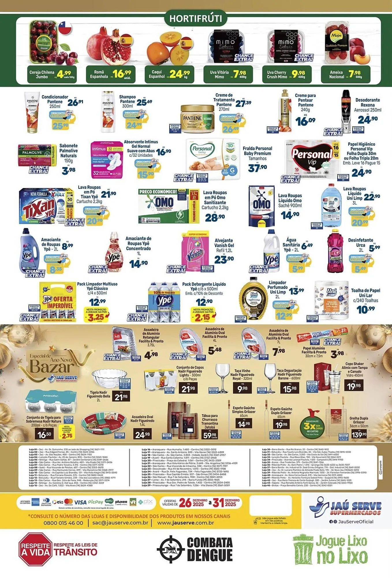 Encarte de Catálogo Supermercados Jau Serve 26 de dezembro até 31 de dezembro 2025 - Pagina 4