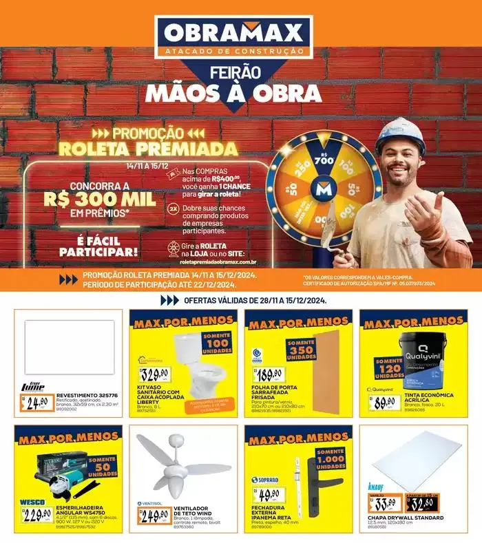 Encarte de Ampla seleção de ofertas 29 de novembro até 15 de dezembro 2024 - Pagina 1