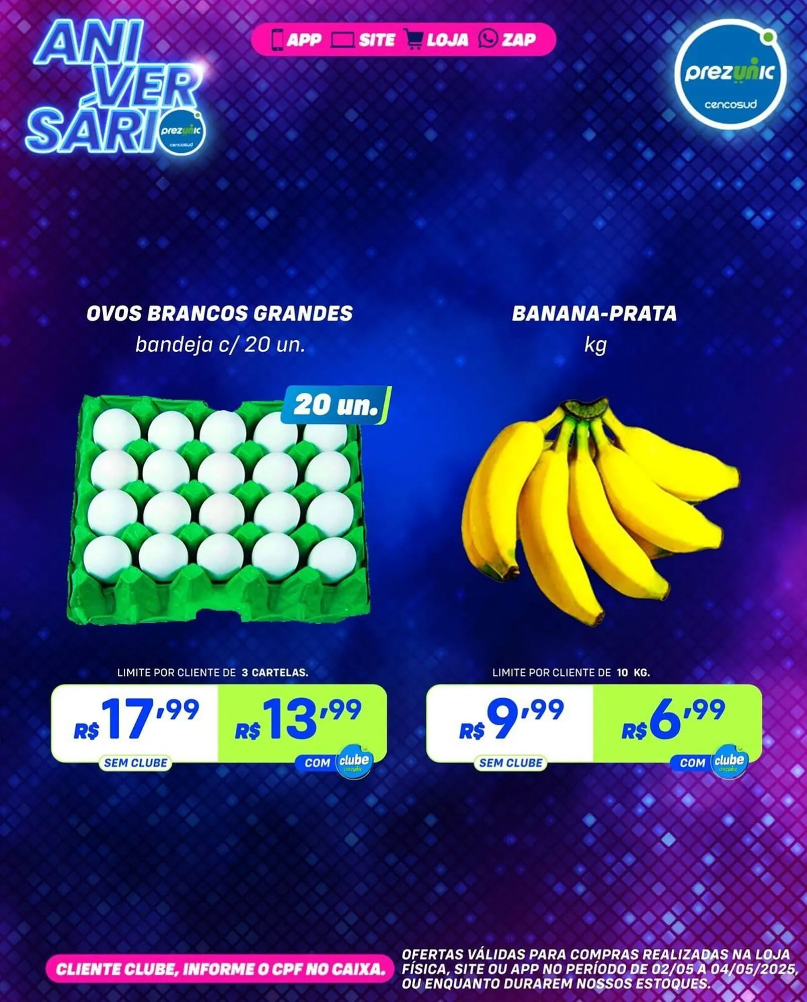 Encarte de Catálogo Prezunic 2 de maio até 4 de maio 2025 - Pagina 7