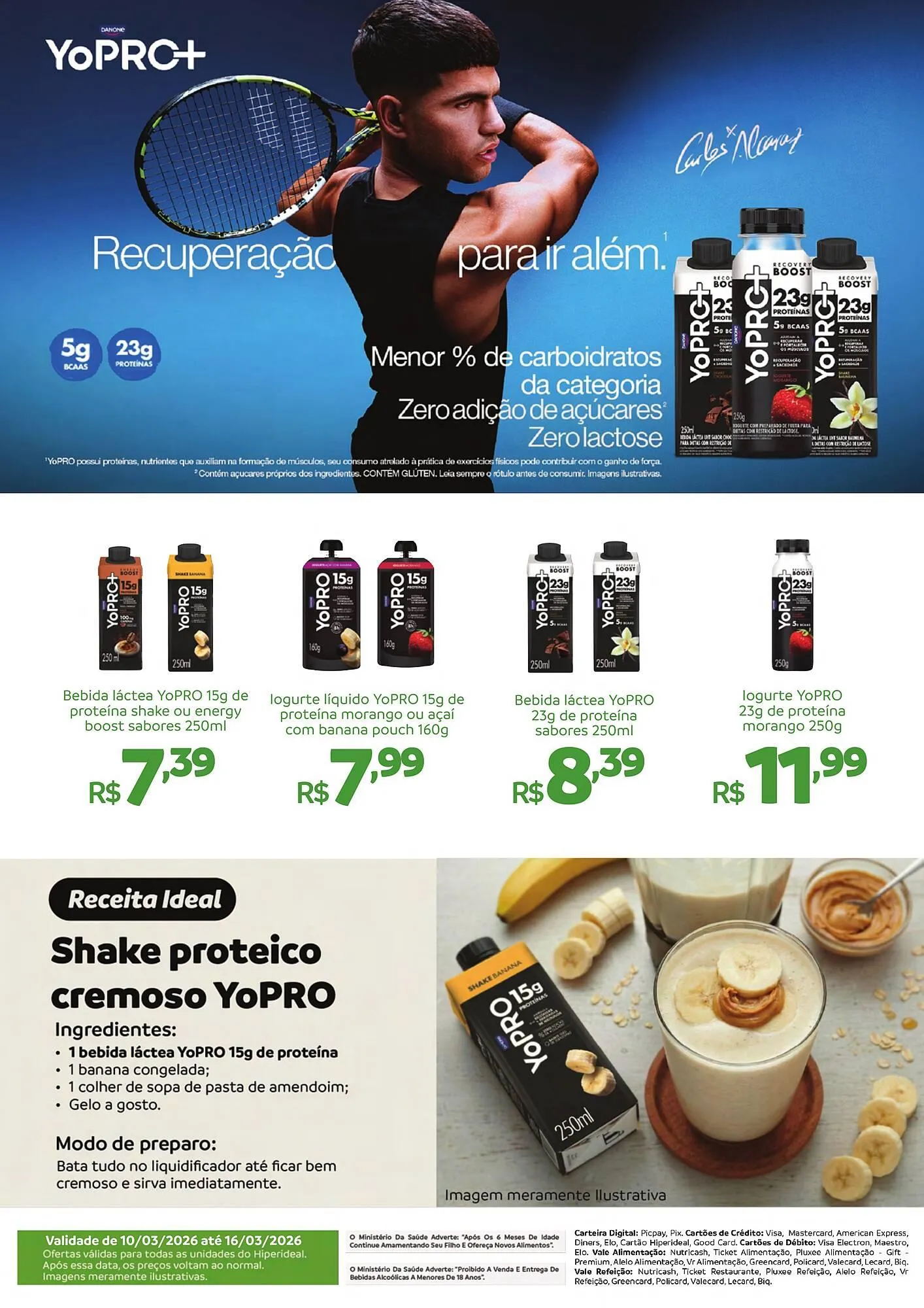 Encarte de Catálogo Hiperideal Supermercados 10 de março até 16 de março 2026 - Pagina 2