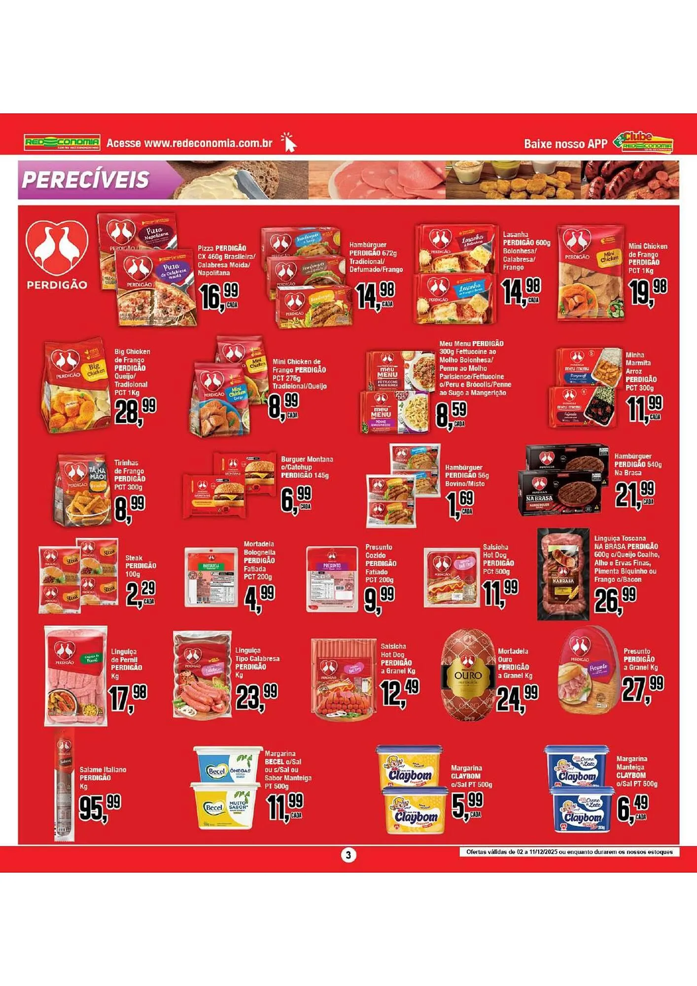 Encarte de Encarte Rede Economia 3 de dezembro até 11 de dezembro 2025 - Pagina 3