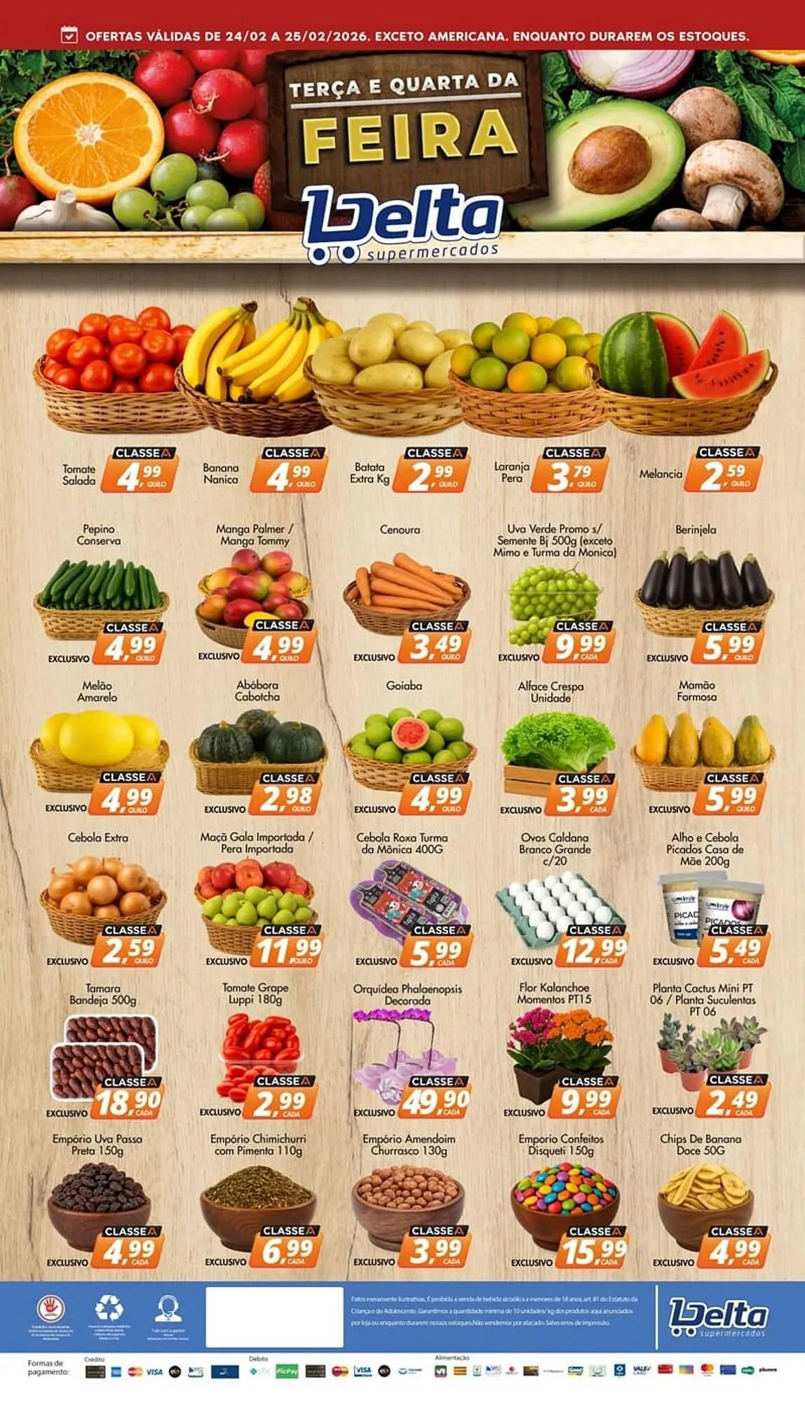 Encarte de Catálogo Delta Supermercados 23 de fevereiro até 25 de fevereiro 2026 - Pagina 2