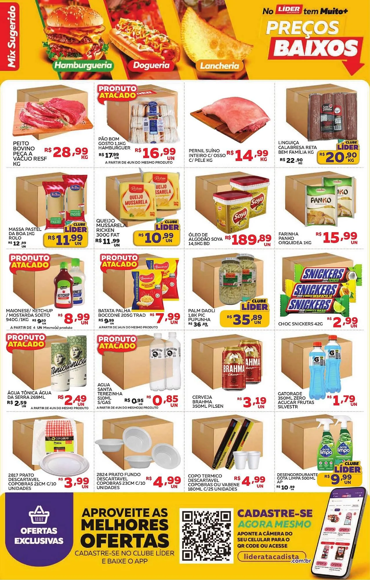 Encarte de Catálogo Lider Atacadista 4 de agosto até 10 de agosto 2025 - Pagina 2