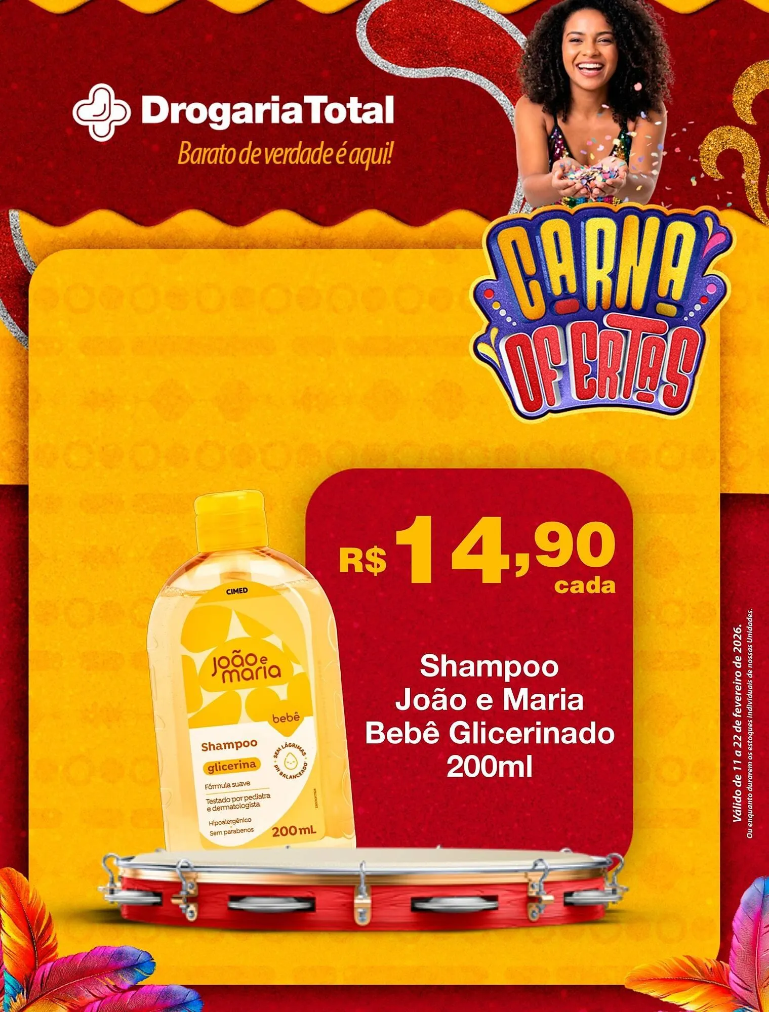 Encarte de Catálogo Drogaria Total 17 de fevereiro até 22 de fevereiro 2026 - Pagina 4