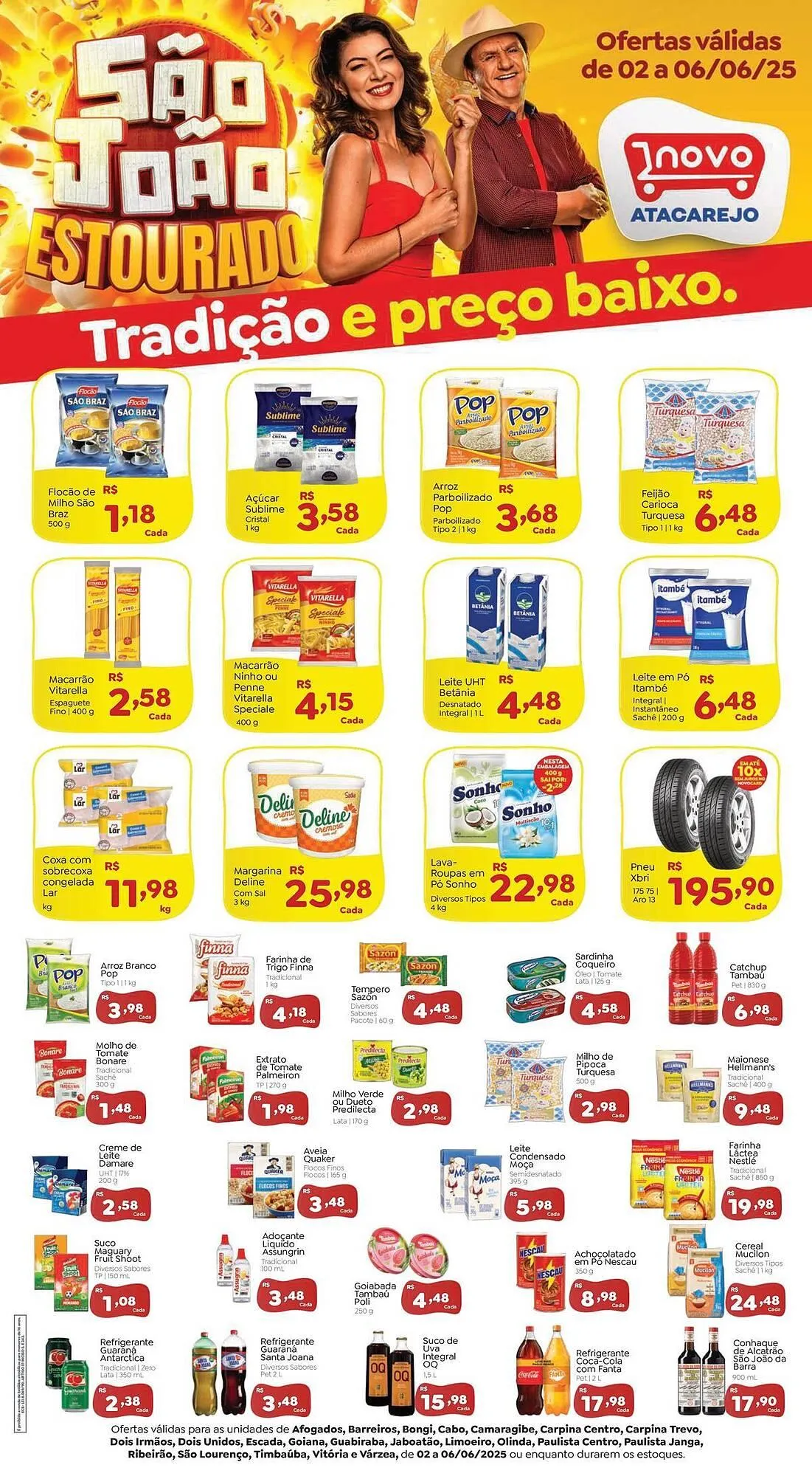 Encarte de Catálogo Novo Atacarejo 2 de junho até 6 de junho 2025 - Pagina 1