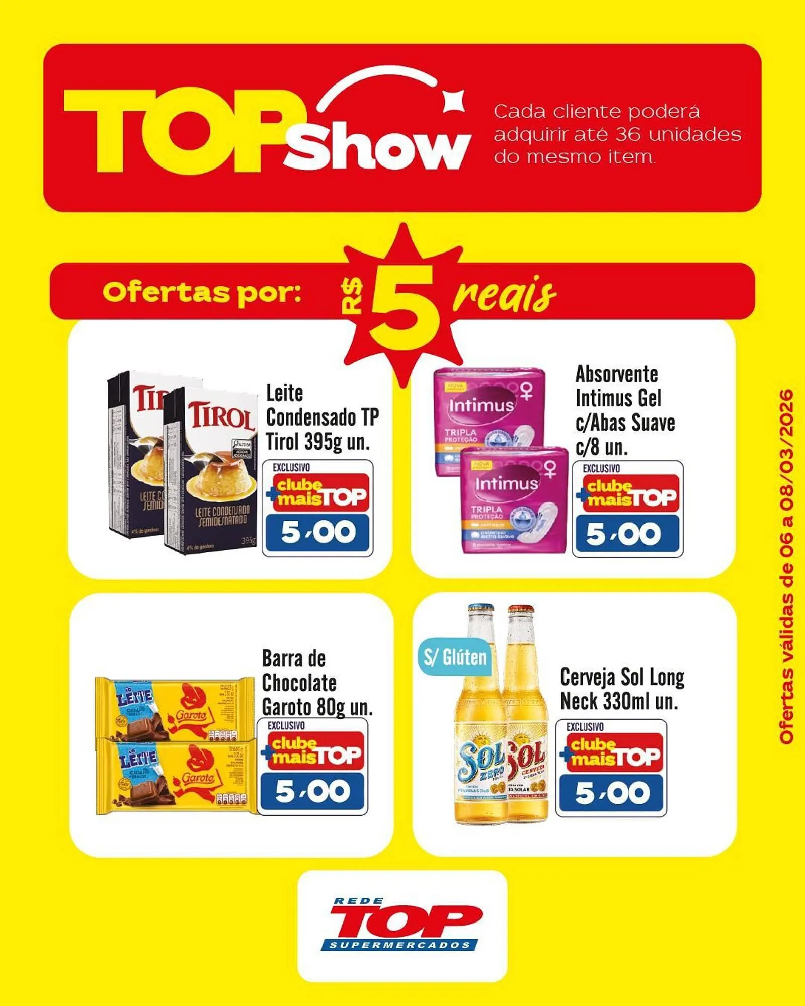 Encarte de Encarte Rede Top 6 de março até 8 de março 2026 - Pagina 4