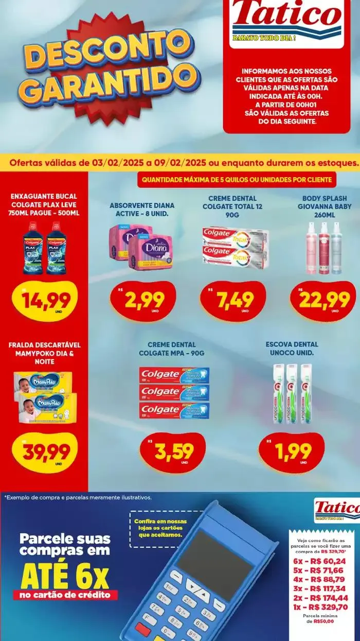 Encarte de Ofertas e promoções atuais 3 de fevereiro até 9 de fevereiro 2025 - Pagina 7