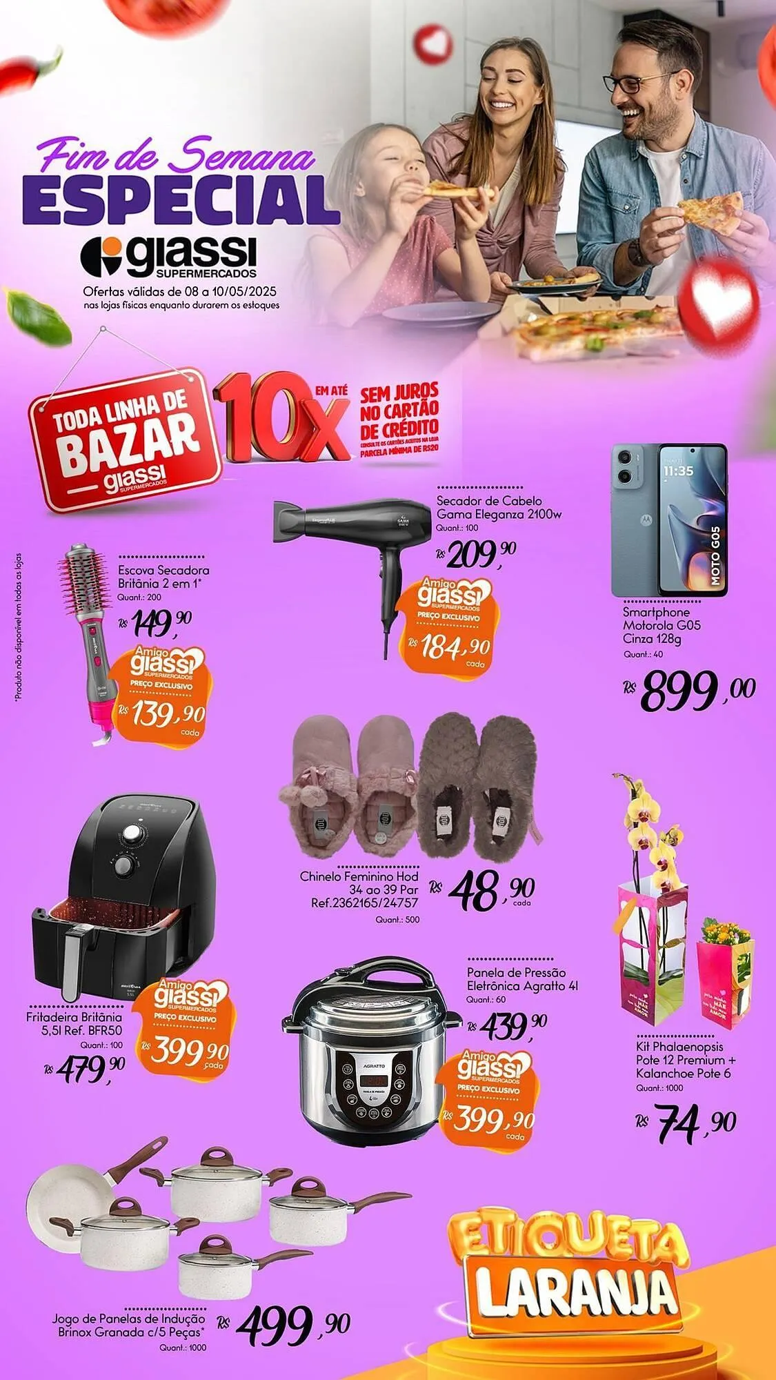 Encarte de Catálogo Giassi Supermercados 9 de maio até 11 de maio 2025 - Pagina 3