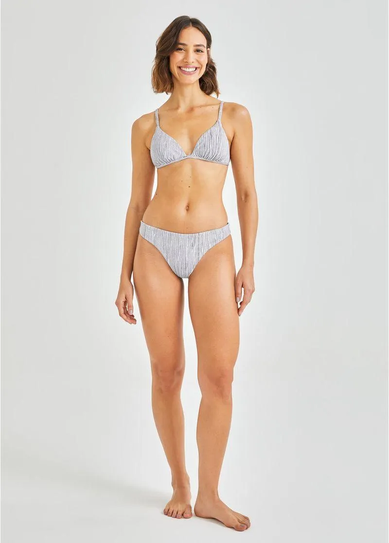 Calcinha Biquini Fina Dupla Face Navy