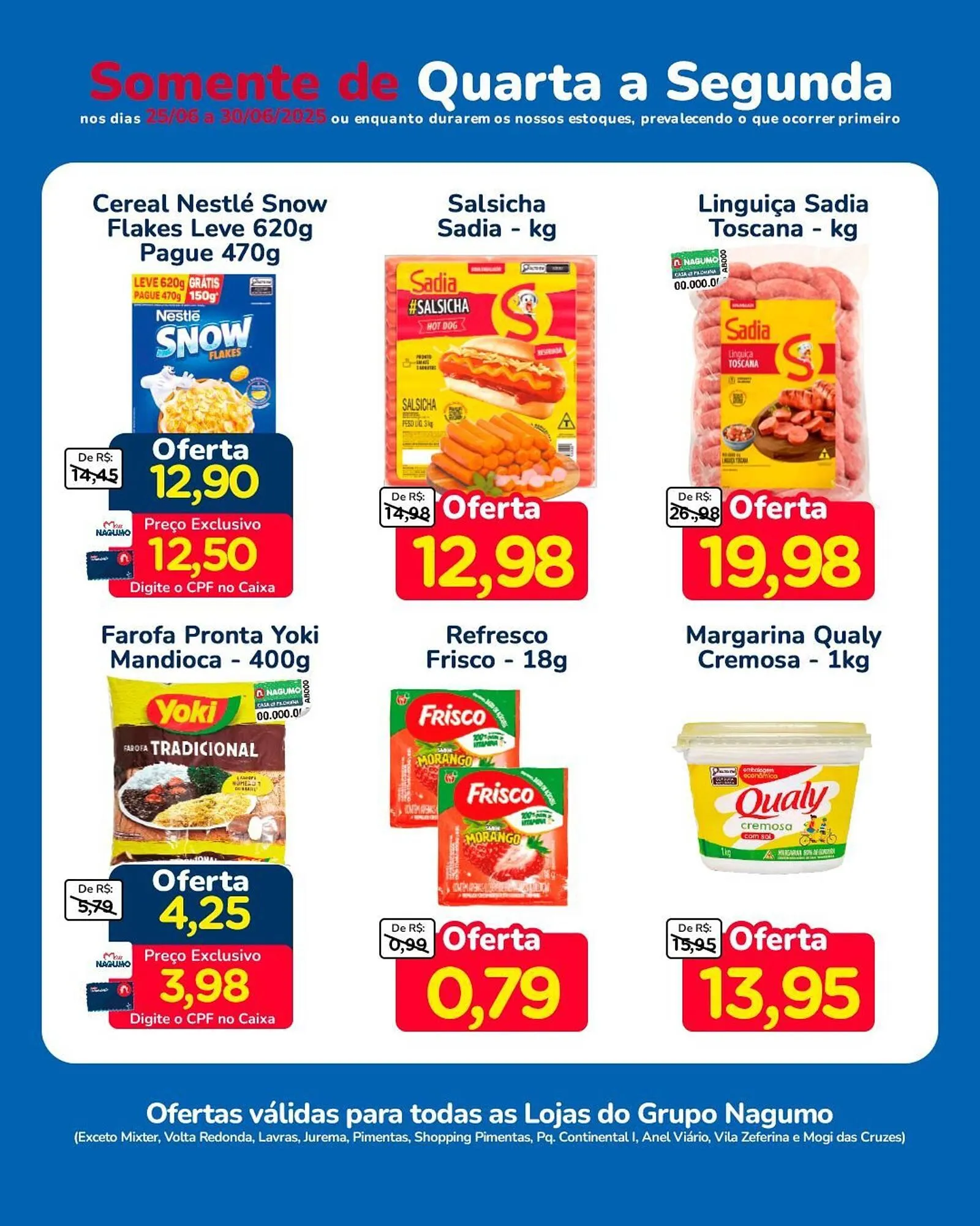 Encarte de Catálogo Nagumo 25 de junho até 30 de junho 2025 - Pagina 2