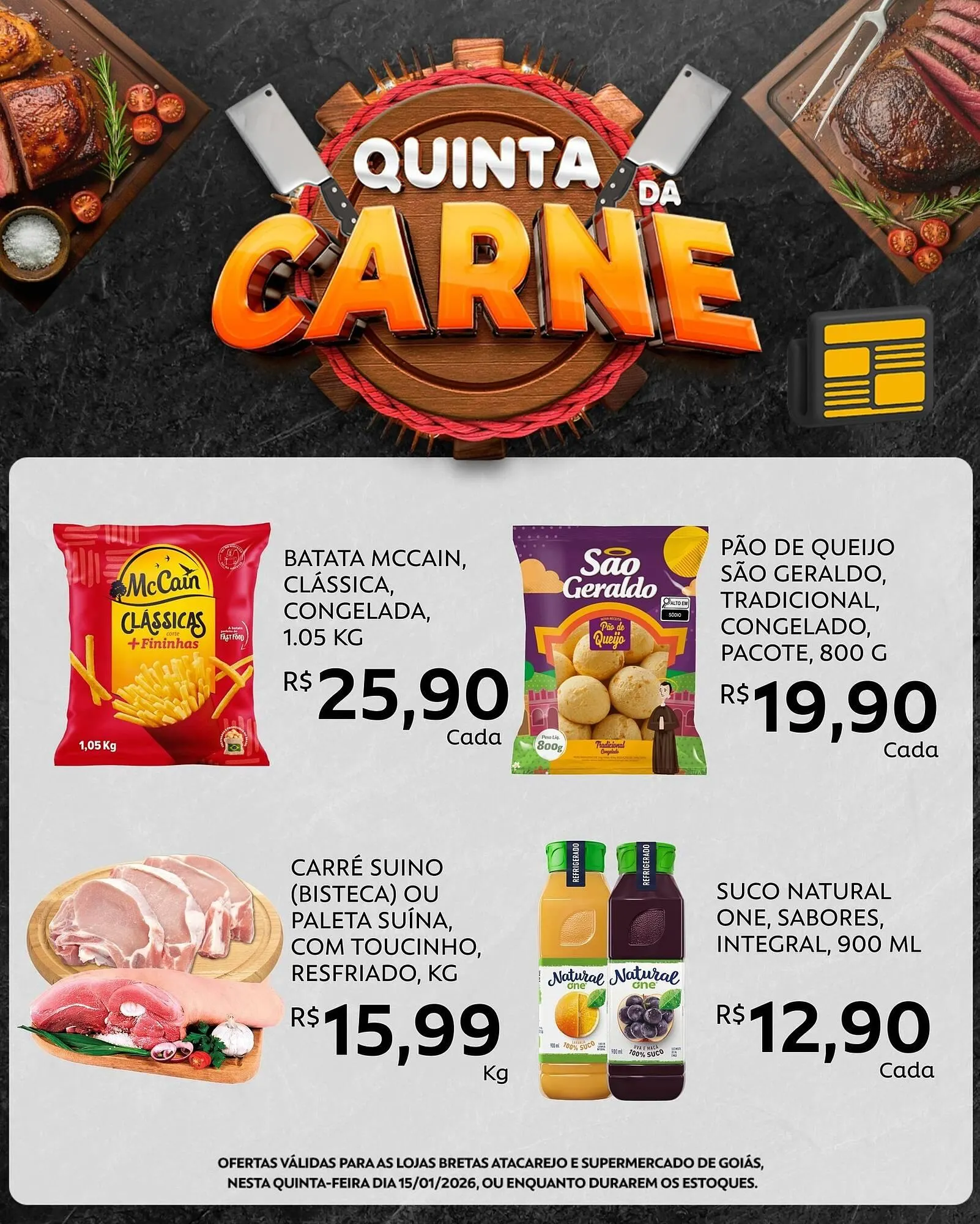 Encarte de Catálogo Supermercados Bretas 15 de janeiro até 15 de janeiro 2026 - Pagina 3