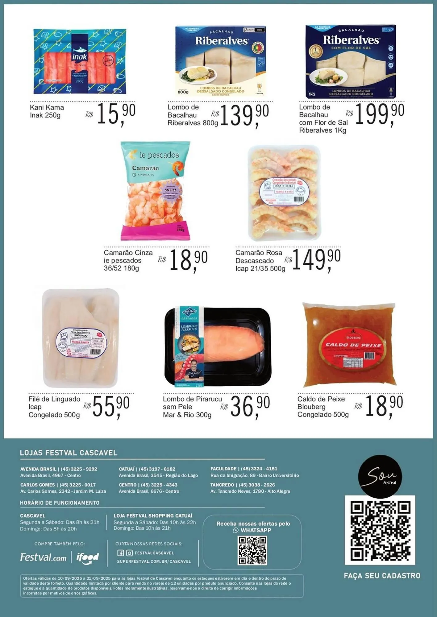 Encarte de Encarte Festval 11 de setembro até 21 de setembro 2025 - Pagina 2