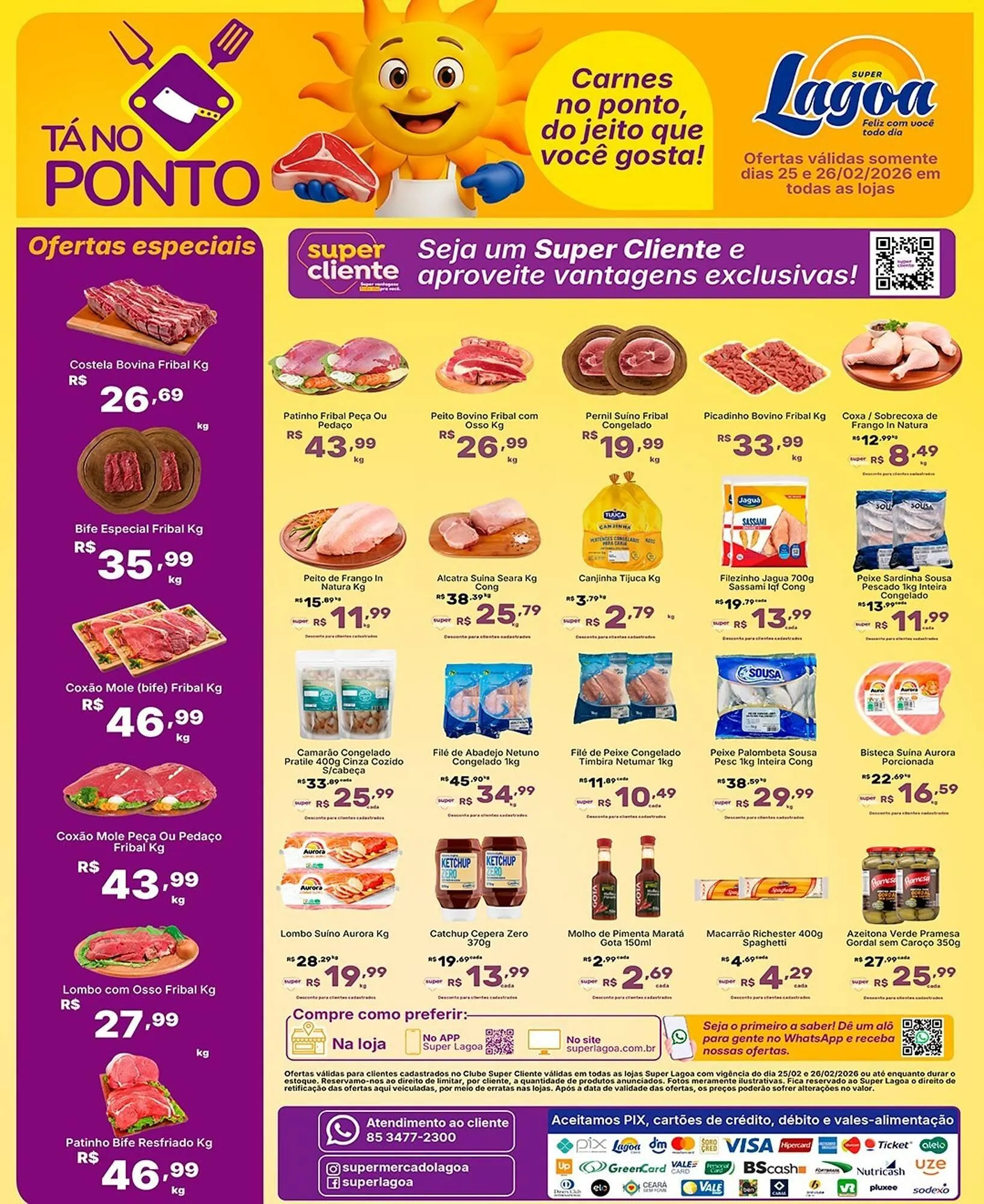 Encarte de Encarte Super Lagoa 25 de fevereiro até 26 de fevereiro 2026 - Pagina 2