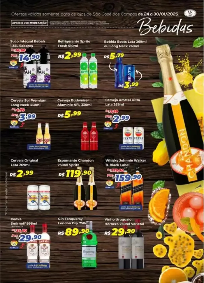 Encarte de Ofertas Villarreal Supermercados 24 de janeiro até 26 de janeiro 2025 - Pagina 7