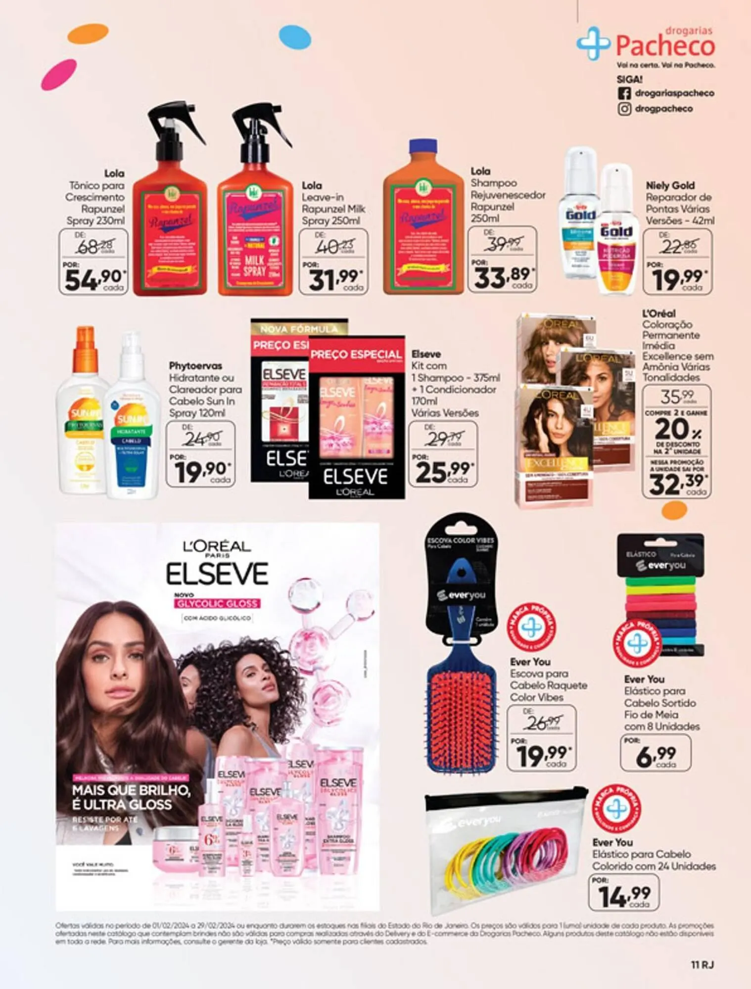 Encarte de Catálogo Drogarias Pacheco 1 de fevereiro até 29 de fevereiro 2024 - Pagina 11