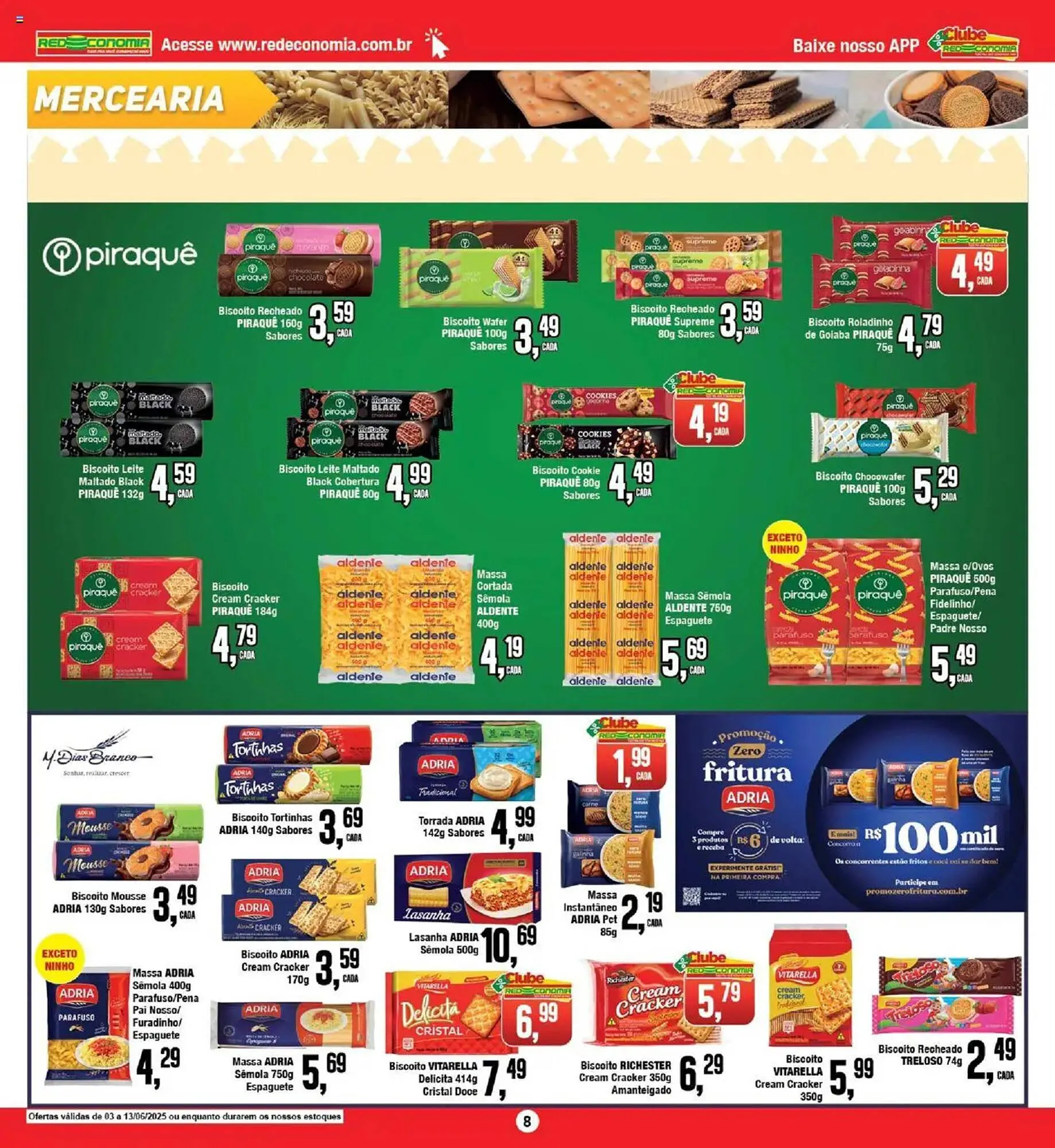 Encarte de Catálogo Redeconomia 3 de junho até 13 de junho 2025 - Pagina 8