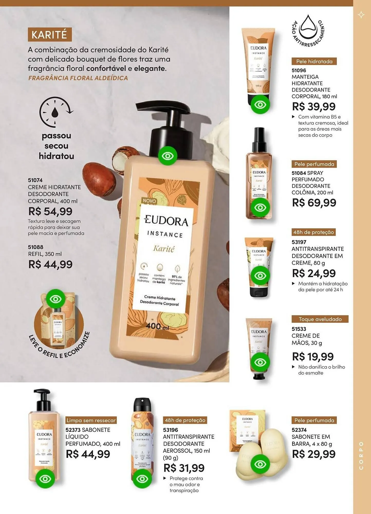 Encarte de Catálogo Eudora 4 de junho até 30 de junho 2025 - Pagina 73