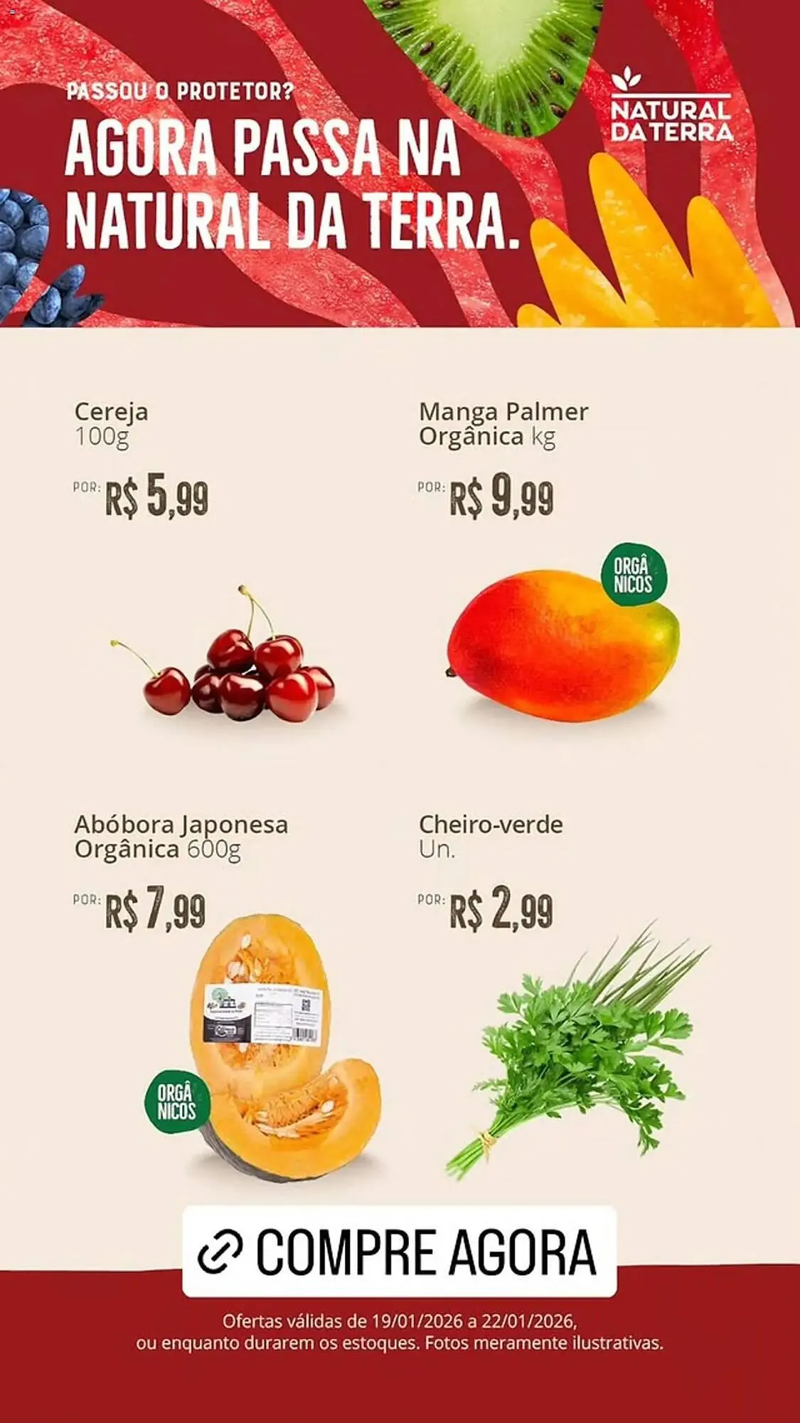 Encarte de Catálogo Natural da Terra 19 de janeiro até 22 de janeiro 2026 - Pagina 1