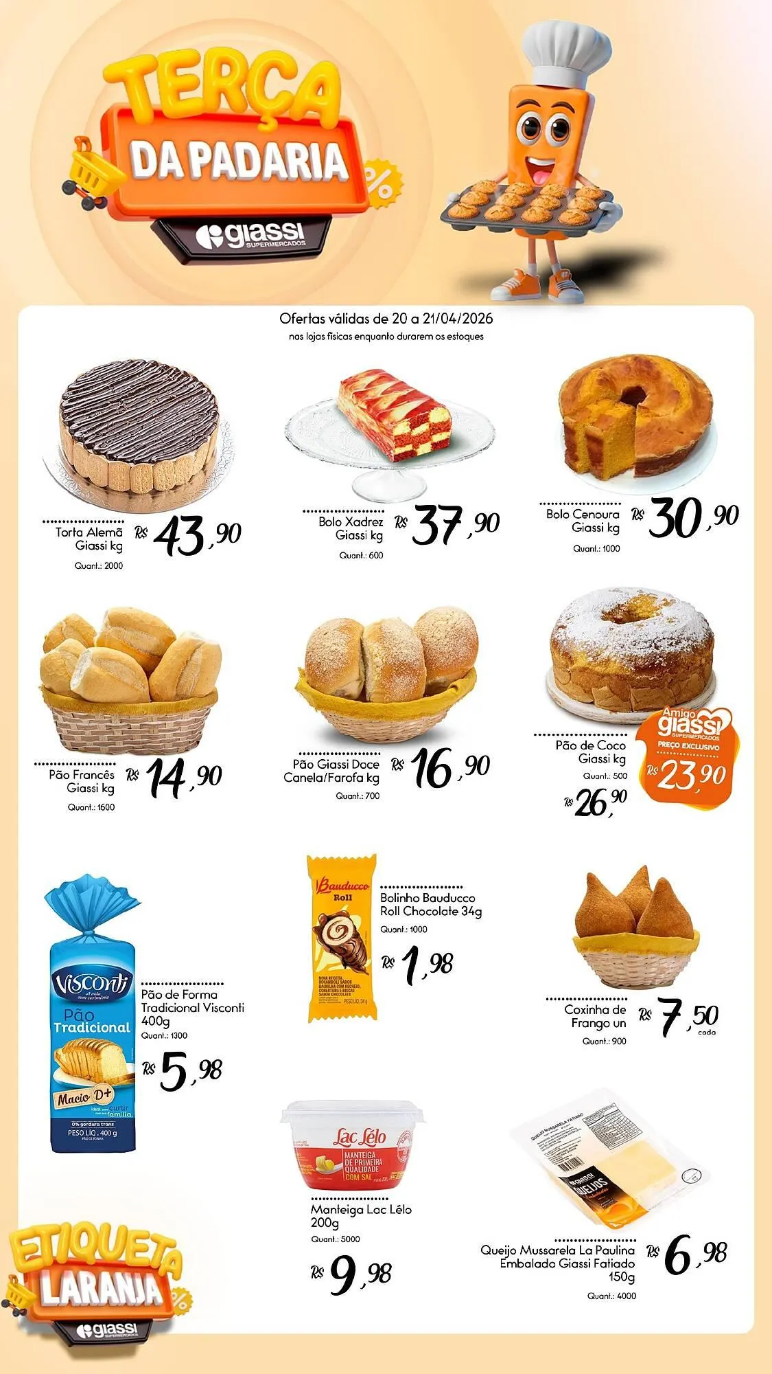 Encarte de Encarte Giassi Supermercados 17 de abril até 23 de abril 2026 - Pagina 3