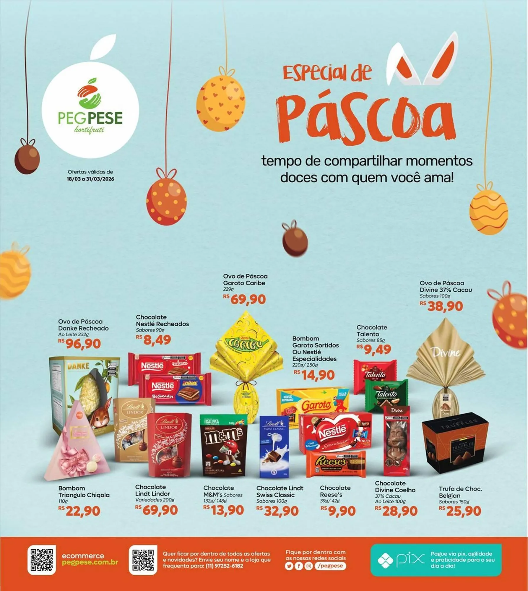 Encarte de Folheto Peg Pese 18 de março até 31 de março 2026 - Pagina 1
