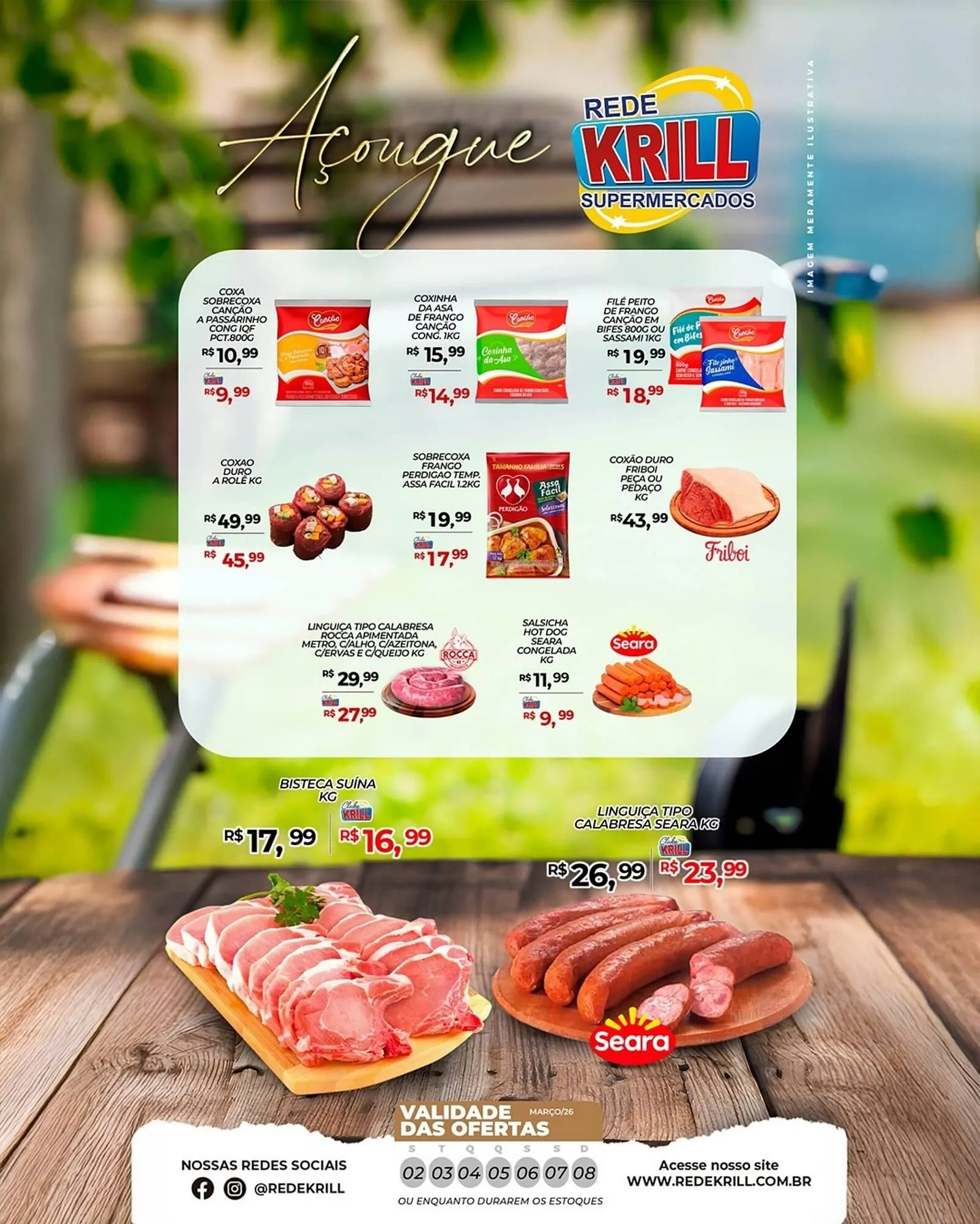 Encarte de Folheto Rede Krill 2 de março até 8 de março 2026 - Pagina 1