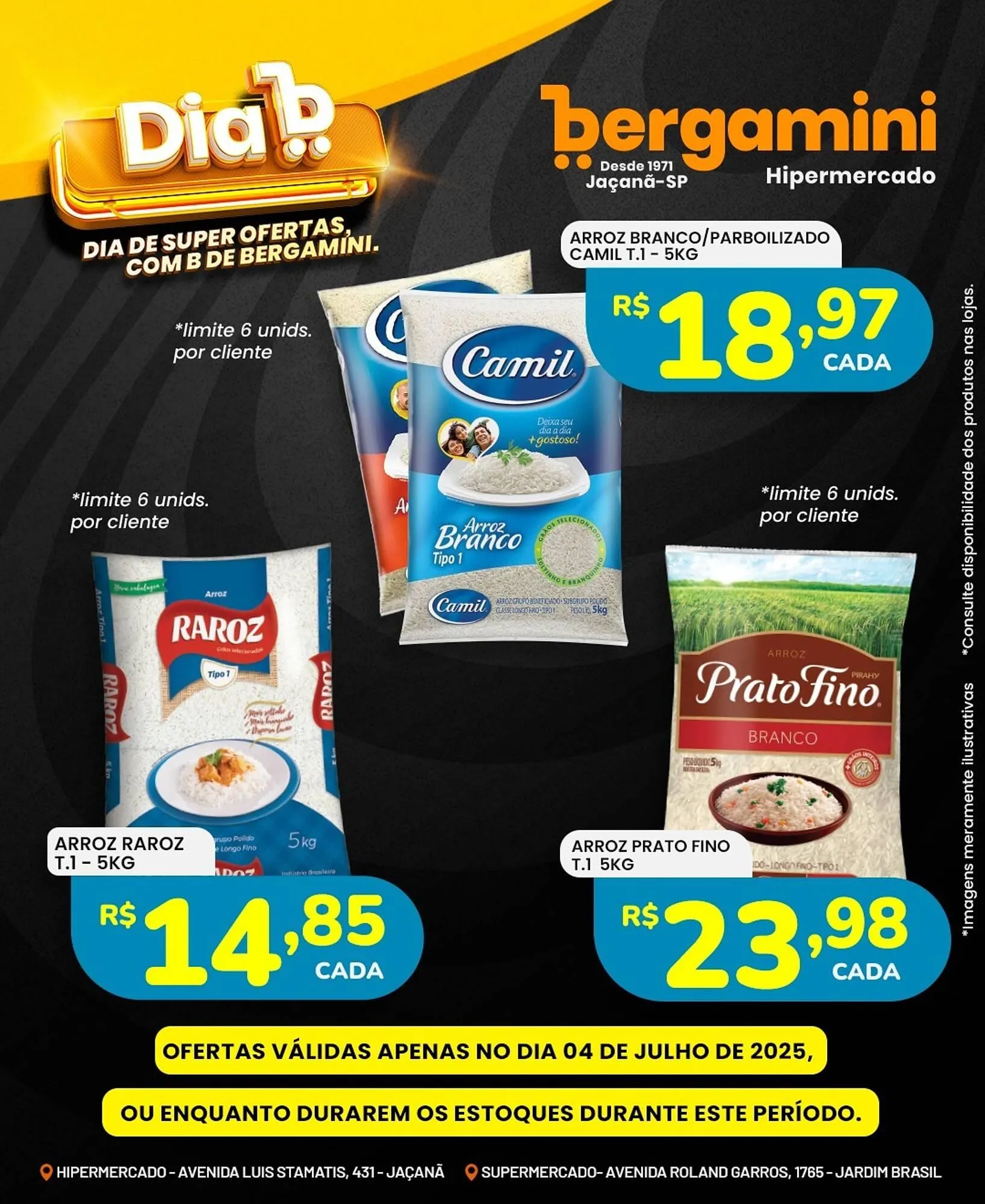 Encarte de Catálogo Supermercado Bergamini 3 de julho até 4 de julho 2025 - Pagina 2