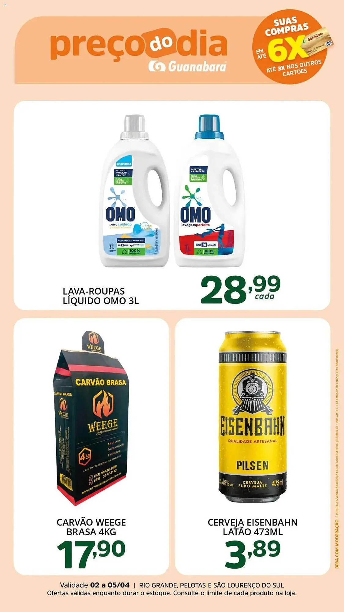 Encarte de Encarte Supermercados Guanabara 2 de abril até 5 de abril 2026 - Pagina 4