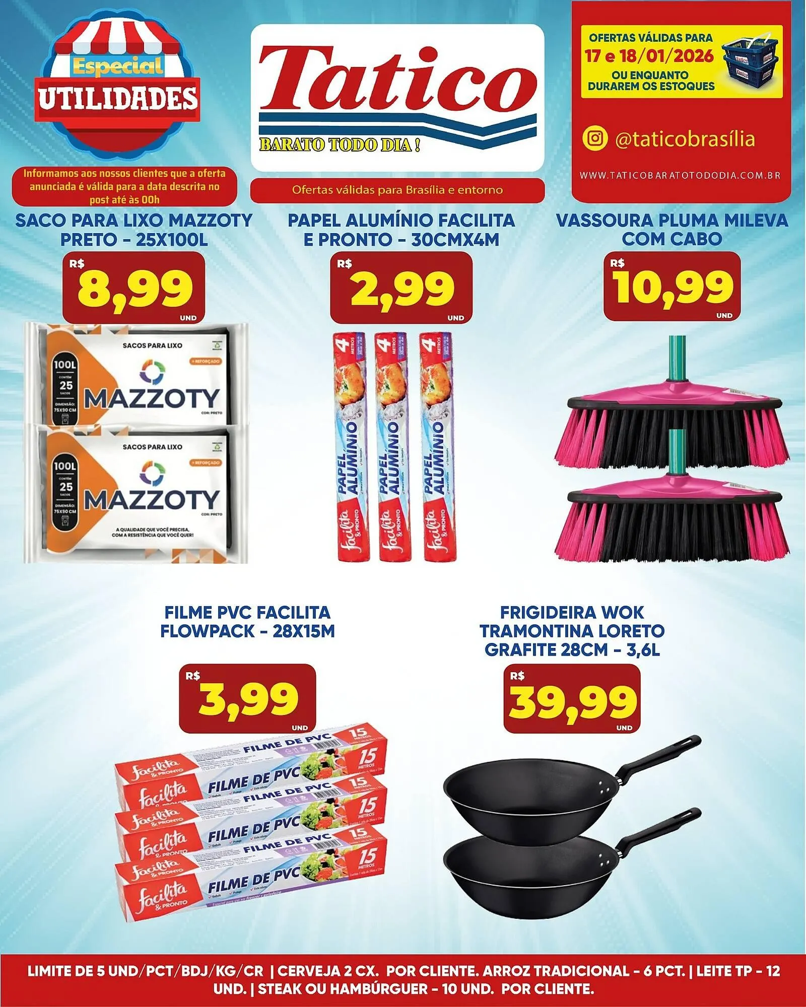 Encarte de Tabloide Tatico 17 de janeiro até 18 de janeiro 2026 - Pagina 2