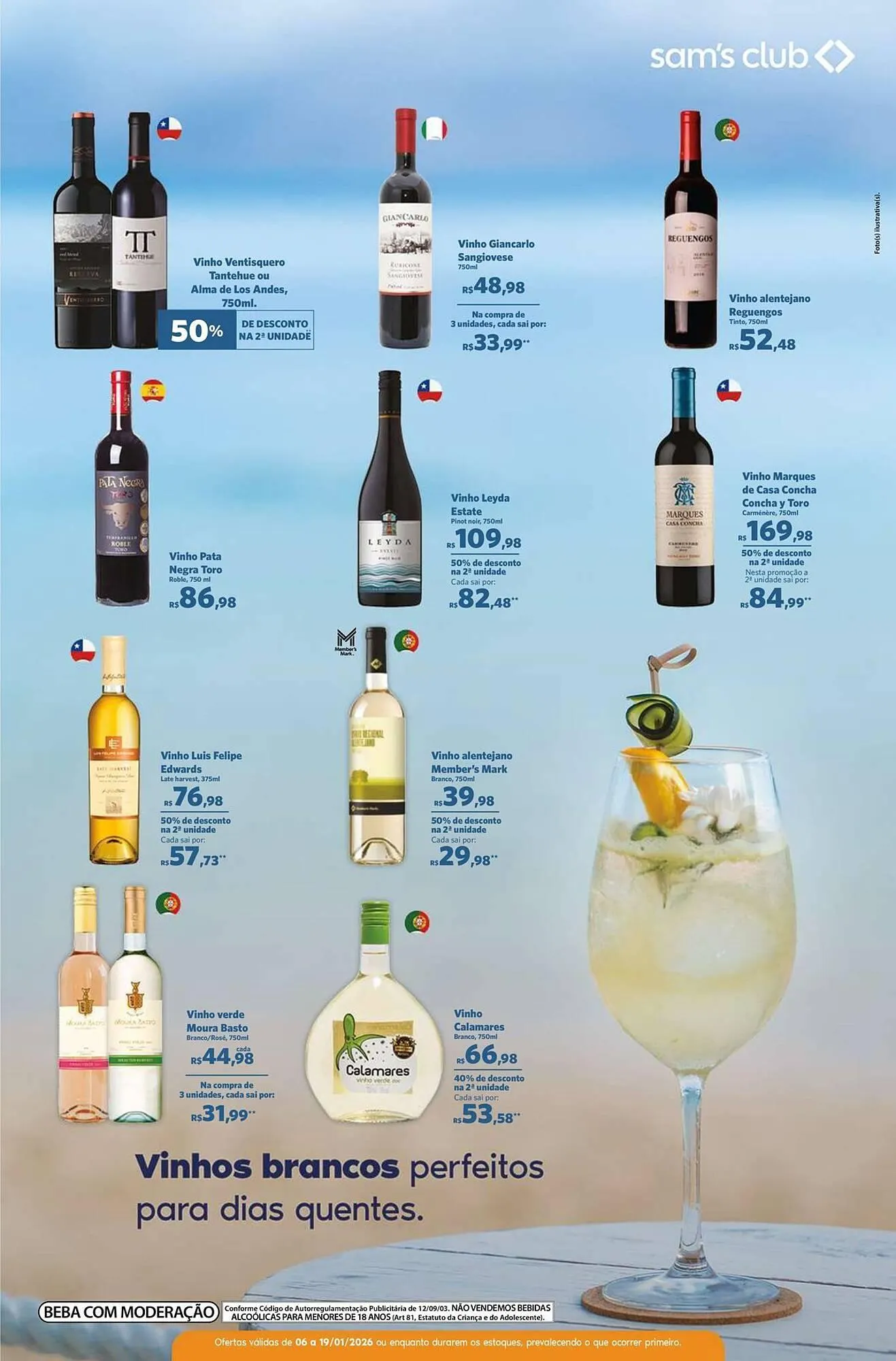 Encarte de Folheto Sam's Club 6 de janeiro até 19 de janeiro 2026 - Pagina 8