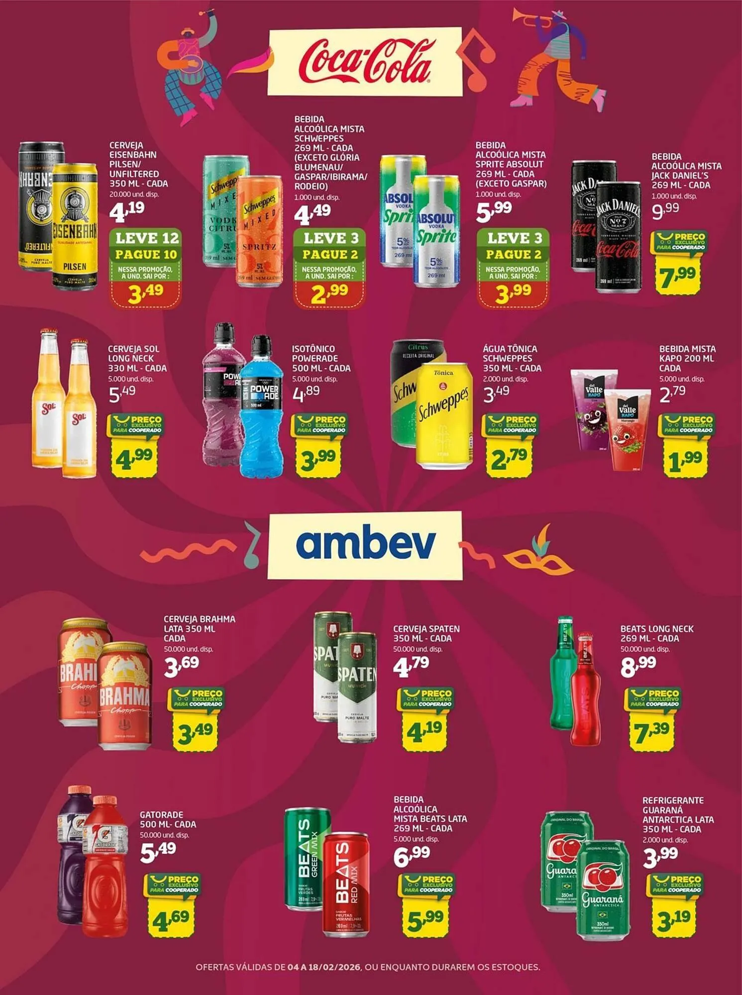 Encarte de Tabloide Cooper 4 de fevereiro até 18 de fevereiro 2026 - Pagina 2