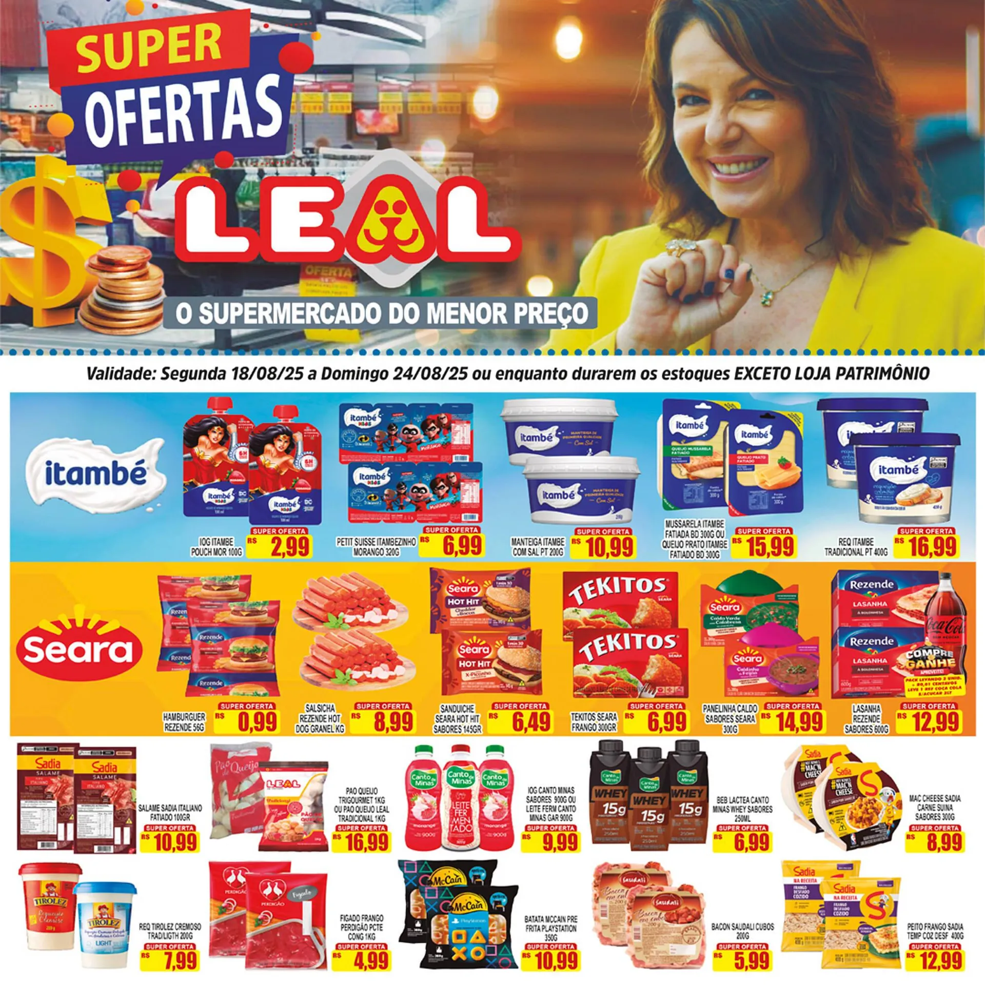 Encarte de Catálogo Supermercado leal 18 de agosto até 24 de agosto 2025 - Pagina 4