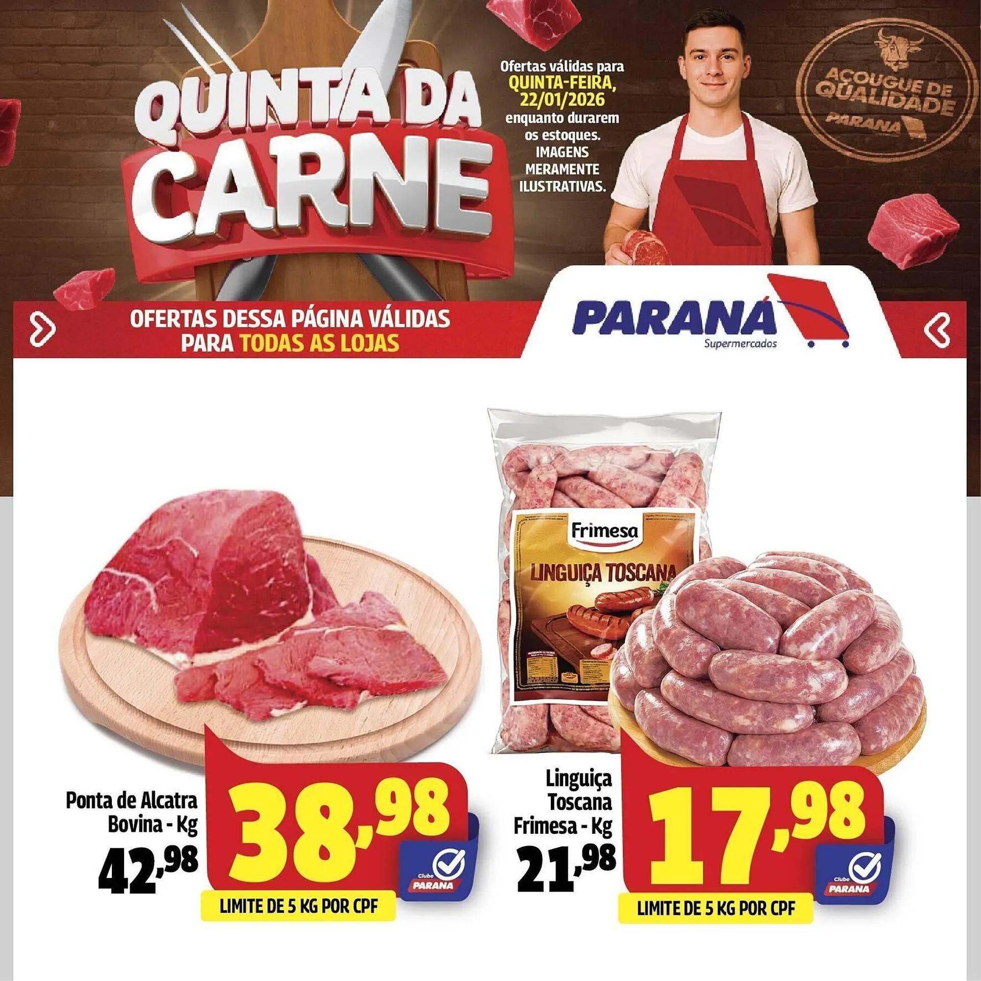 Folheto Supermercado Paraná - 1