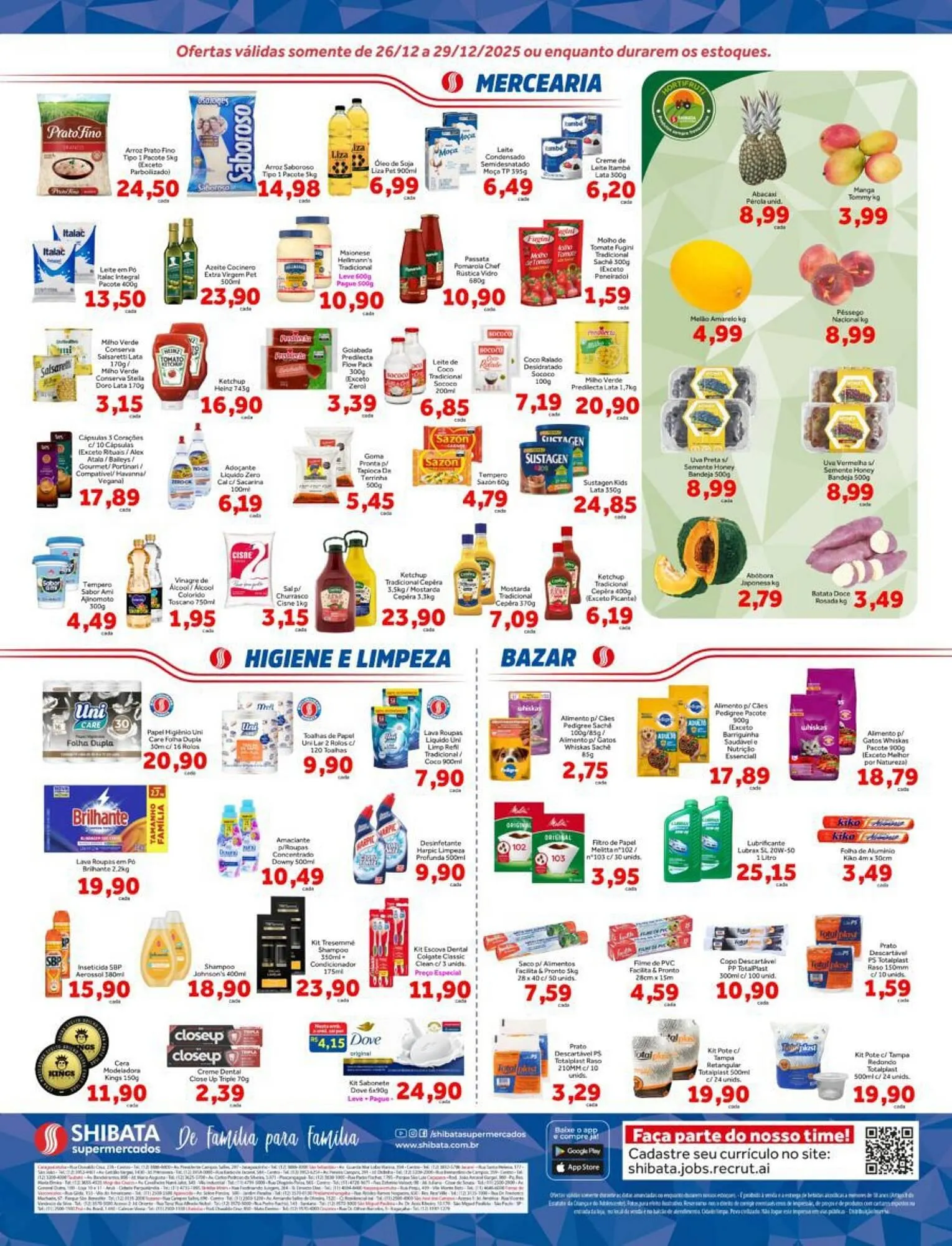 Encarte de Folheto Shibata Supermercados 26 de dezembro até 29 de dezembro 2025 - Pagina 2