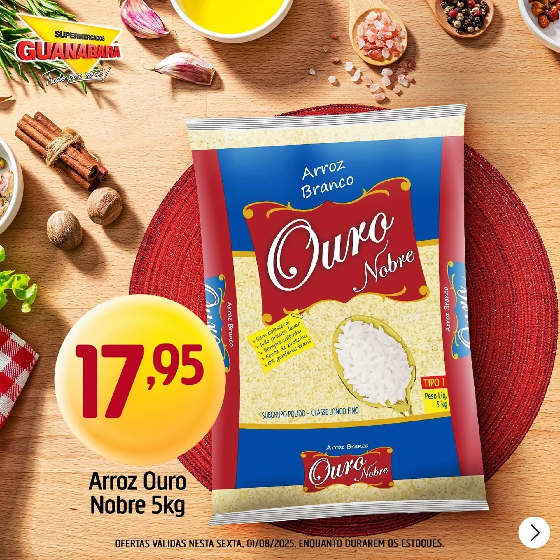 Encarte de Catálogo Supermercados Guanabara 1 de agosto até 2 de agosto 2025 - Pagina 3