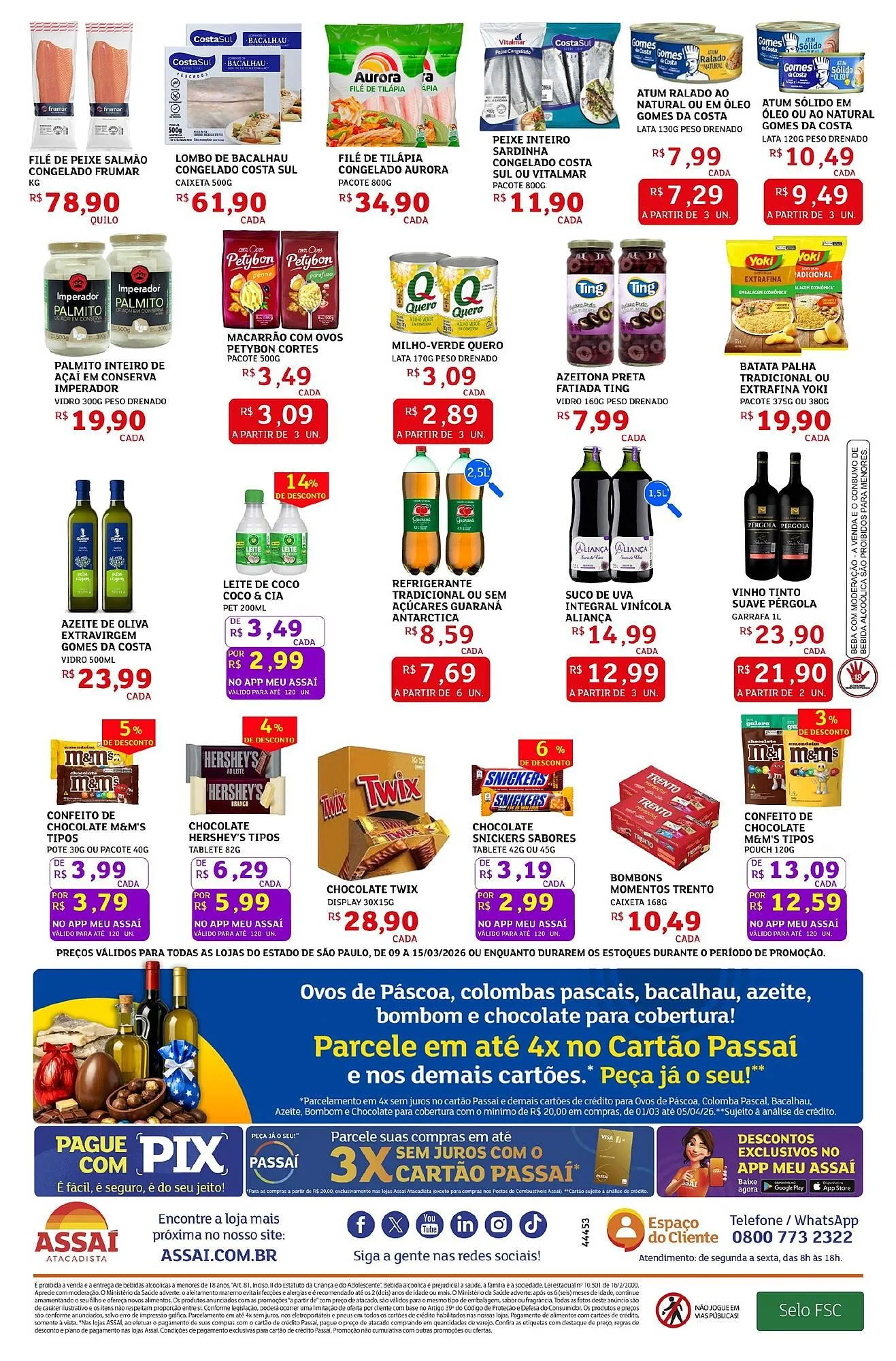 Encarte de Encarte Assaí Atacadista 9 de março até 15 de março 2026 - Pagina 2