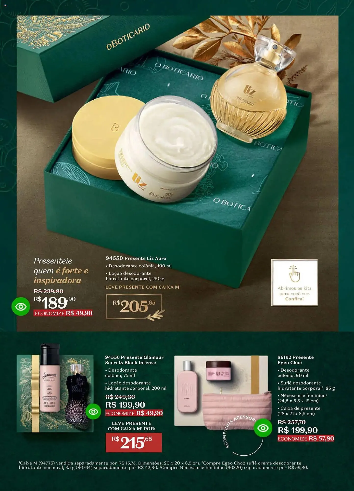 Encarte de Catálogo O Boticário 1 de dezembro até 26 de dezembro 2025 - Pagina 22
