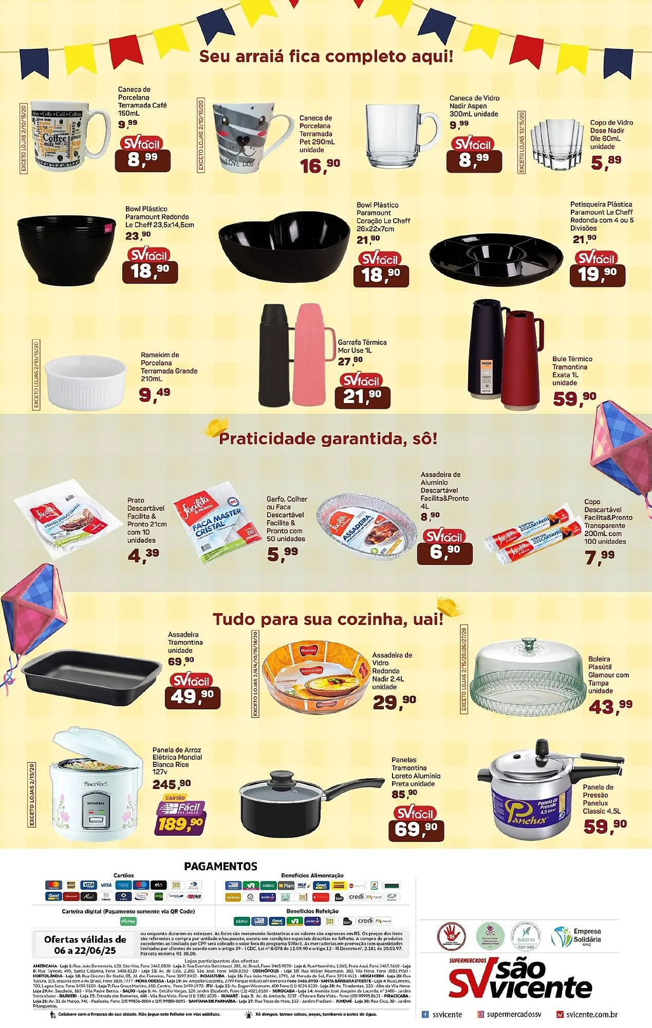 Encarte de Catálogo Supermercados São Vicente 6 de junho até 22 de junho 2025 - Pagina 8