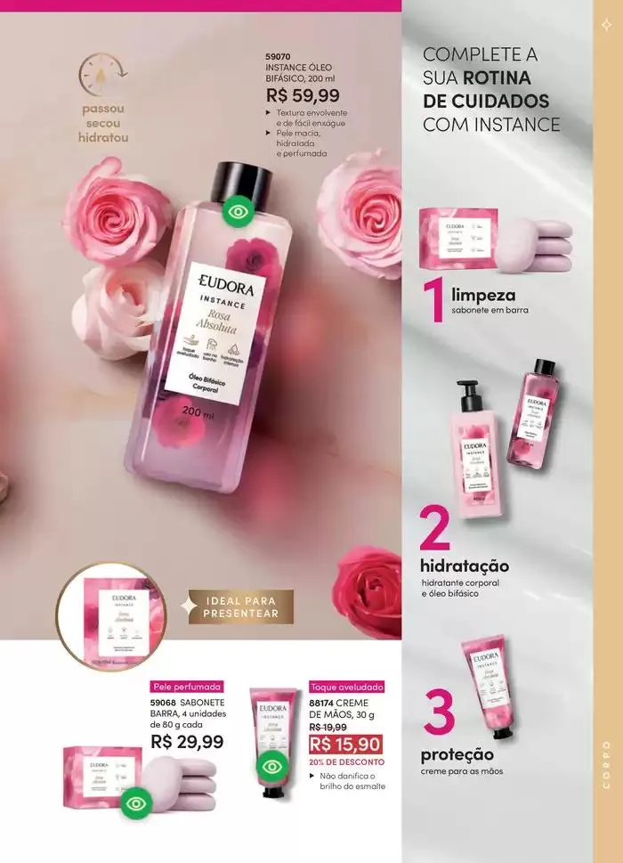 Encarte de Eudora Ciclo 05 12 de março até 12 de abril 2025 - Pagina 107