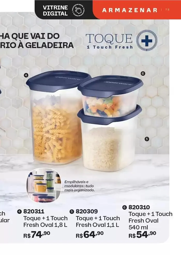 Encarte de Catálogo Tupperware 26 de março até 31 de março 2025 - Pagina 74
